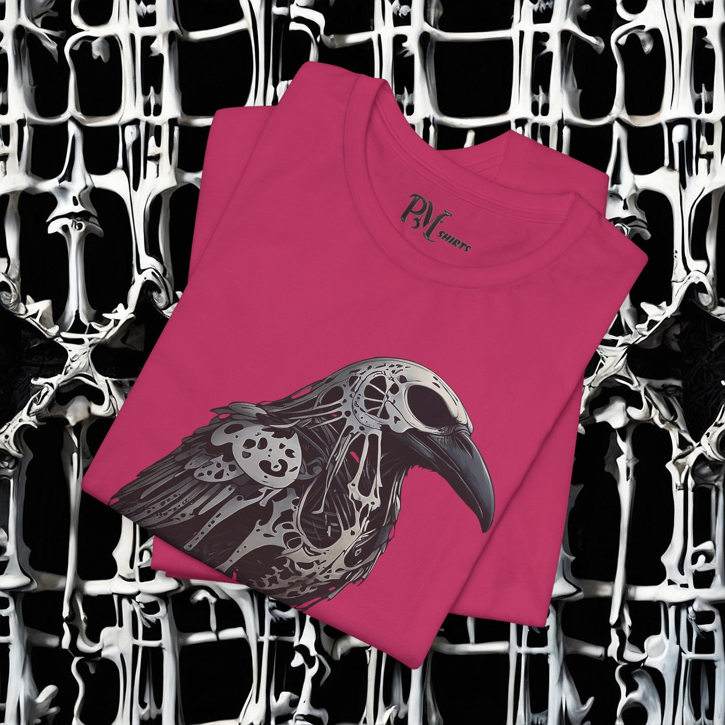 Bone Crow Tee (Bella Canvas 3001)