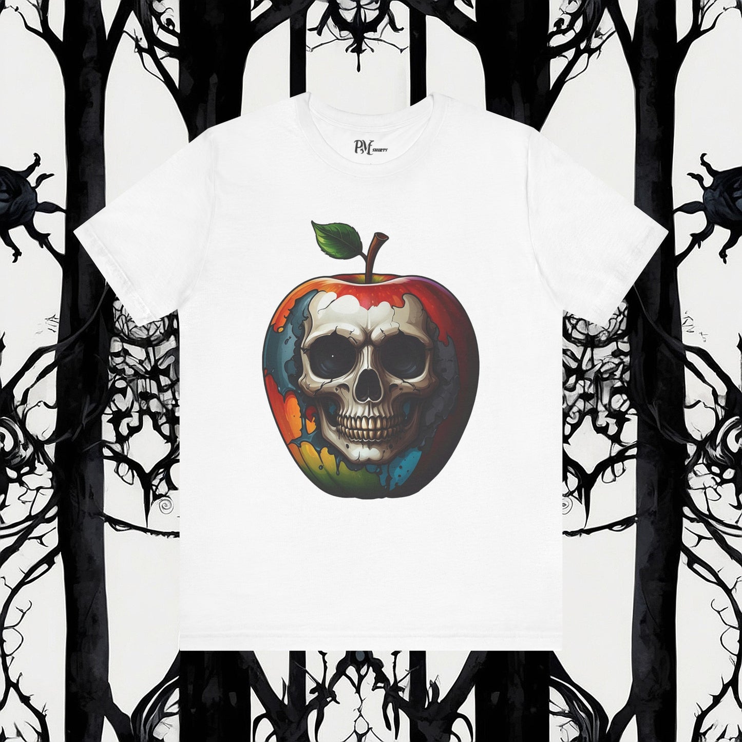 Skull Apple Tee (Bella Canvas 3001)