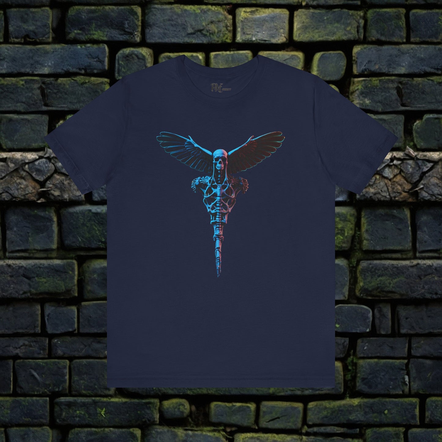 Bone Winged Torso Tee (Bella Canvas 3001)