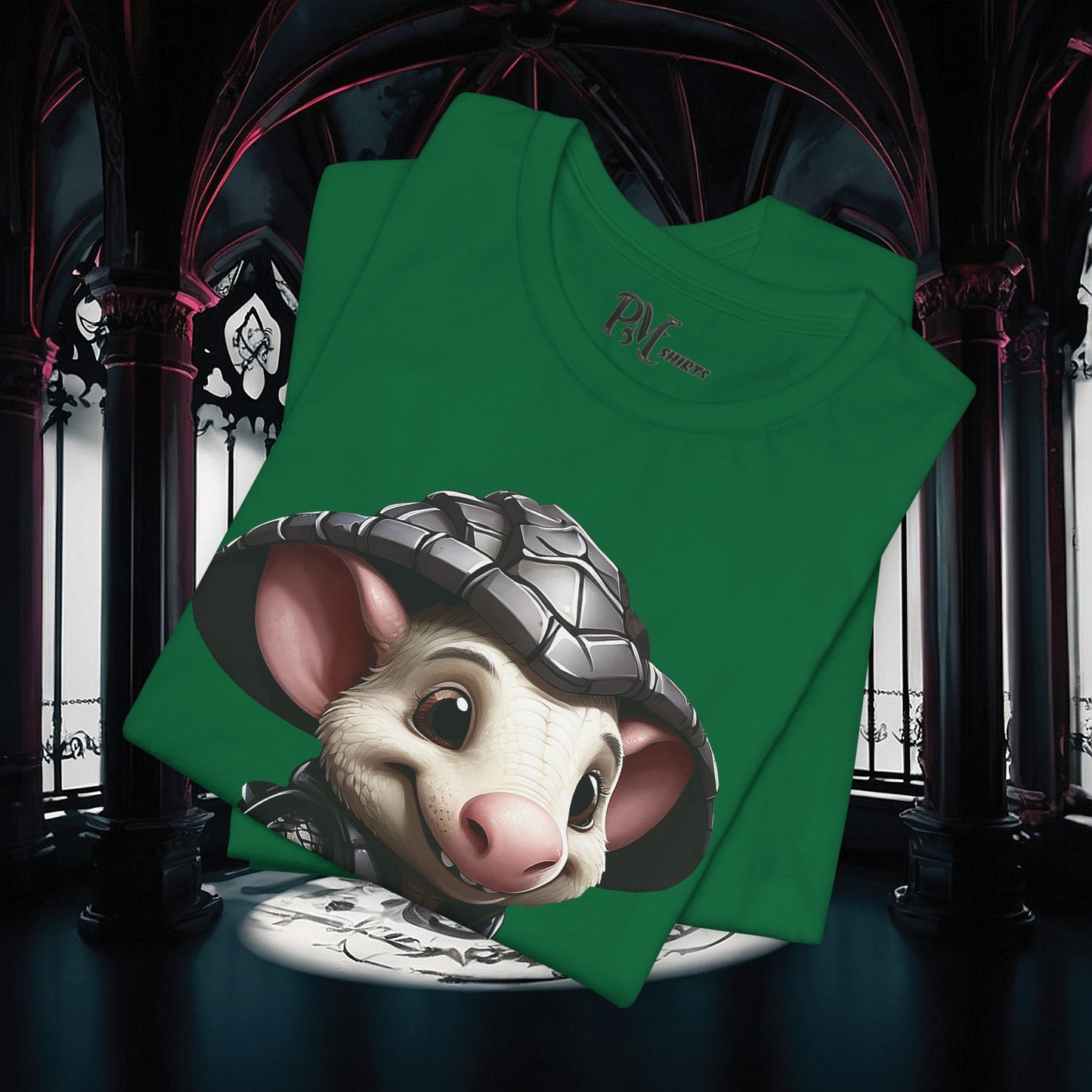 Adorable Armadillo Tee (Bella Canvas 3001)