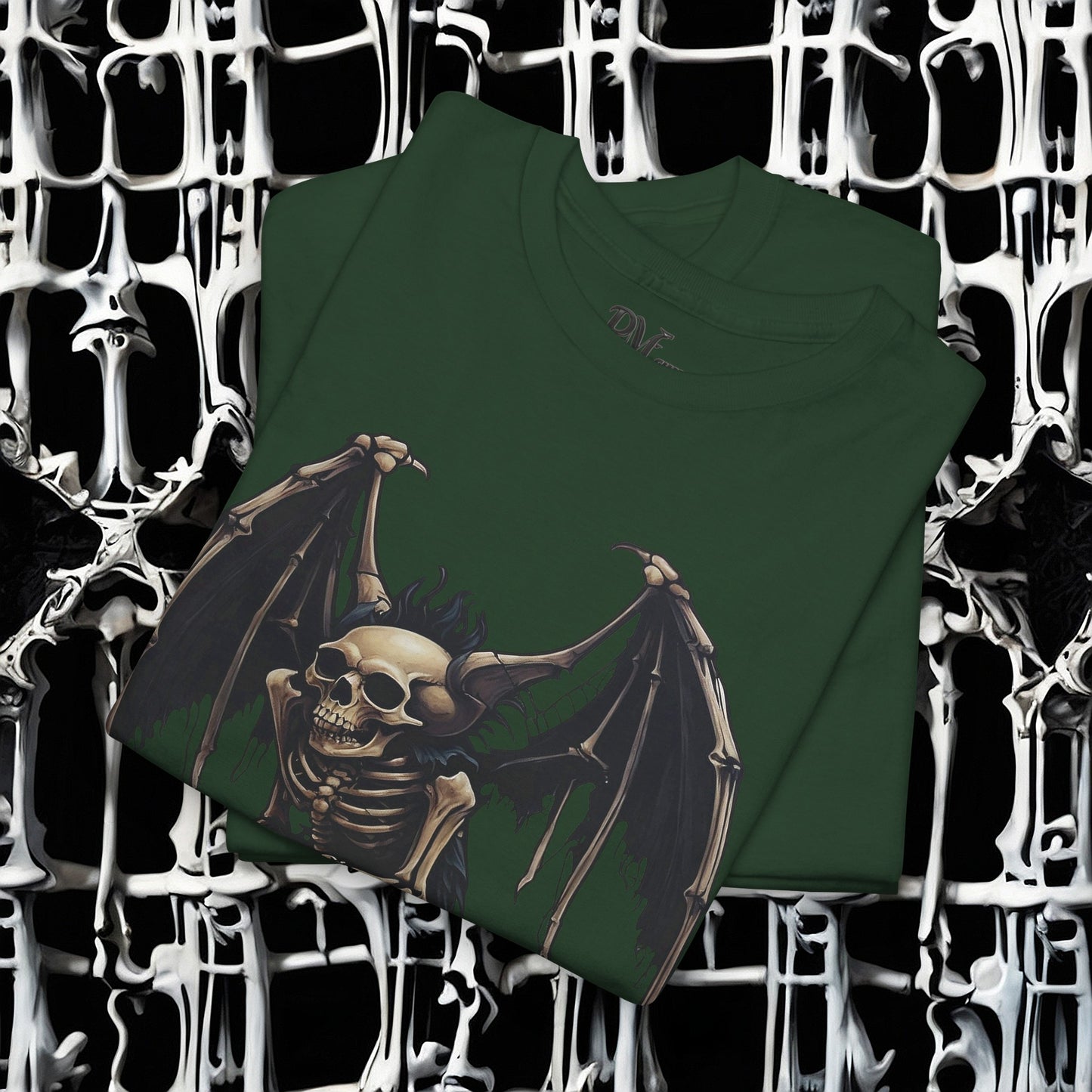 Winged Gargoyle Skeleton Tee