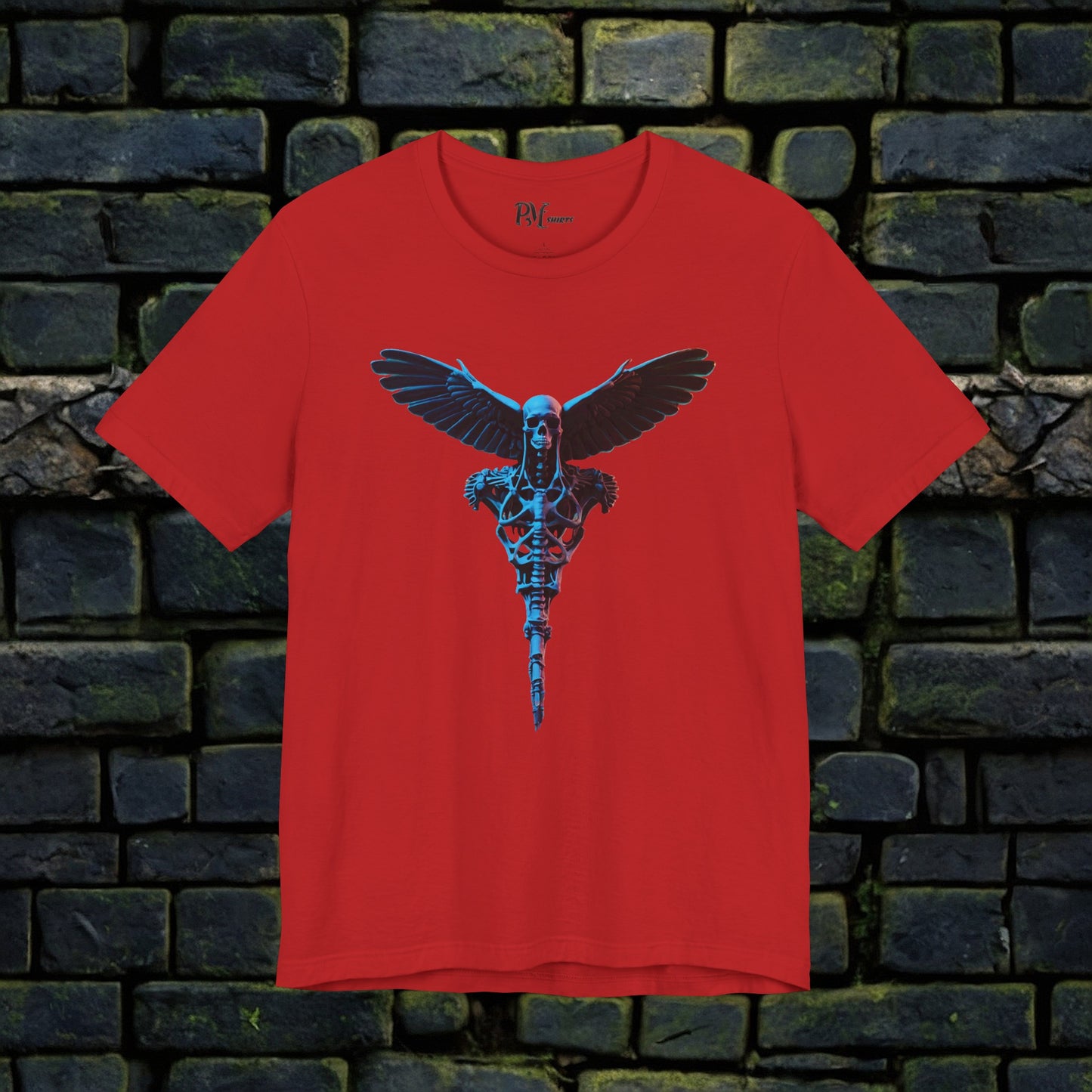 Bone Winged Torso Tee (Bella Canvas 3001)
