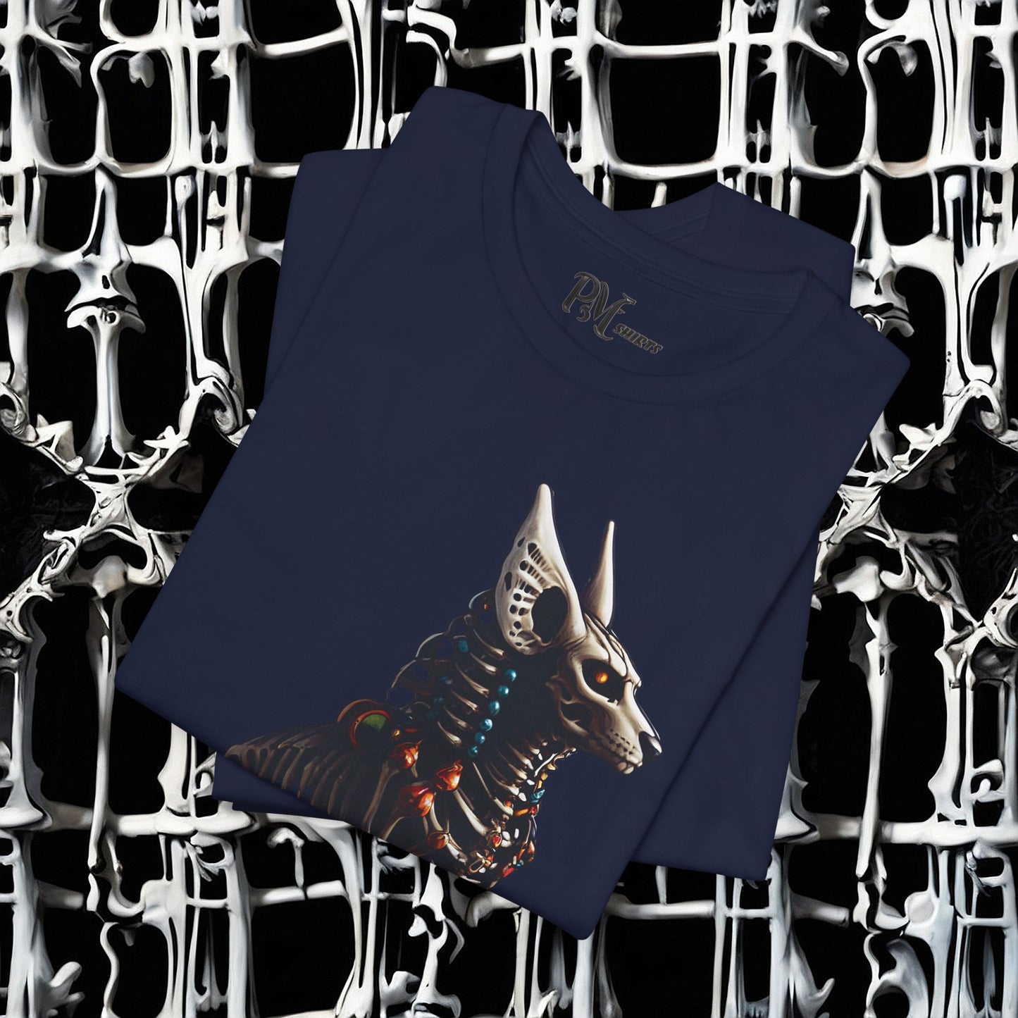 Egyptian Bone Dog Tee (Bella Canvas 3001)