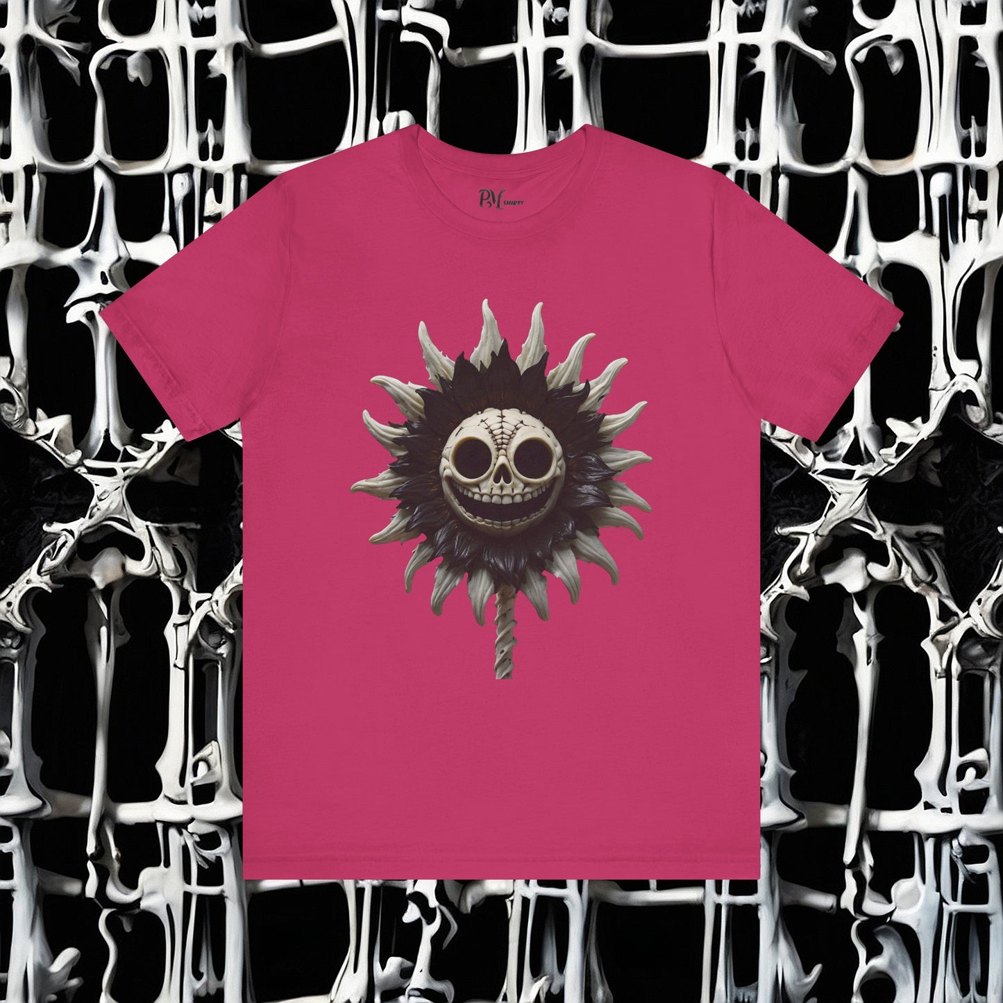 Bone Sunflower Tee (Bella Canvas 3001)