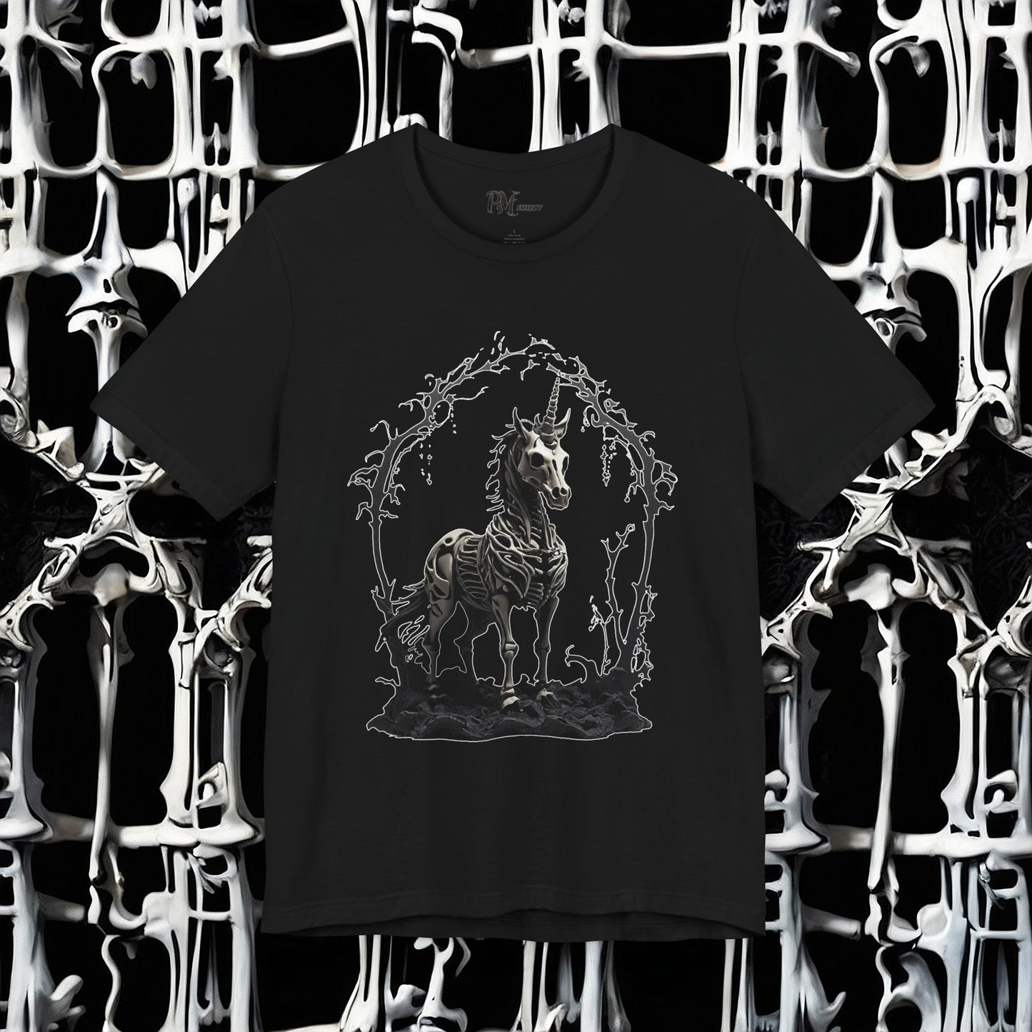 Bone Unicorn Tee (Bella Canvas 3001)