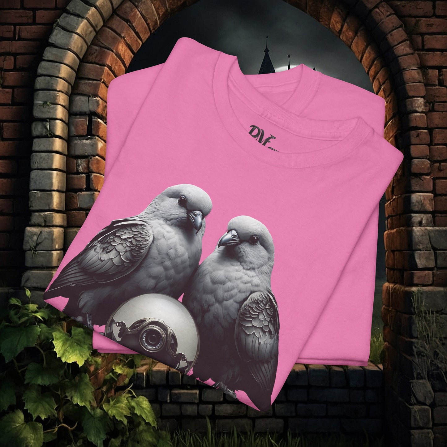 Two Birds with Orb Tee