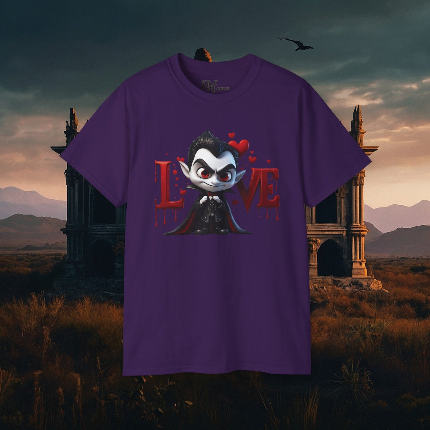 Vampire Bleeding Love Tee (Gildan 2000)