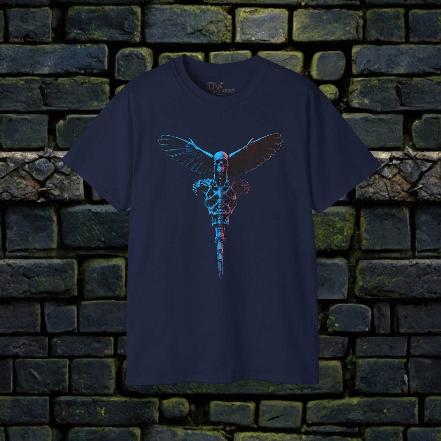 Bone Winged Torso Tee (Gildan 2000)