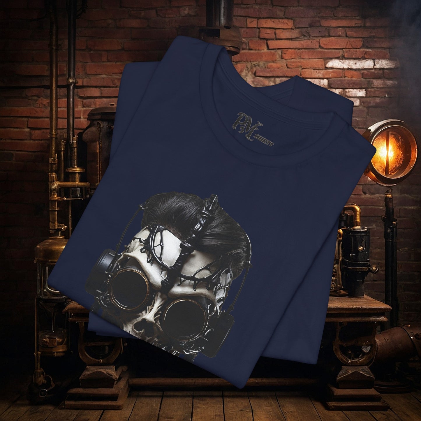 Steam Punk Skull Tee (Bella Canvas 3001)