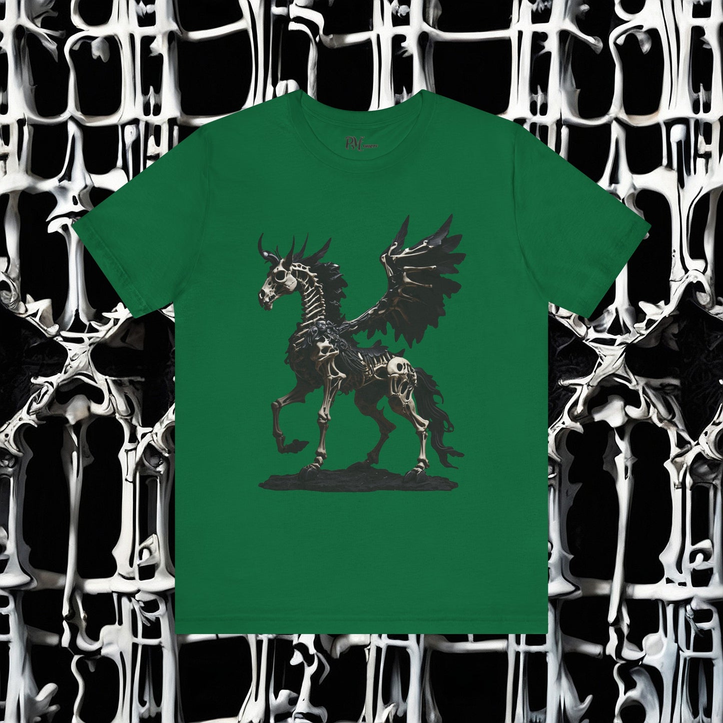 Bone Pegasus Tee (Bella Canvas 3001)
