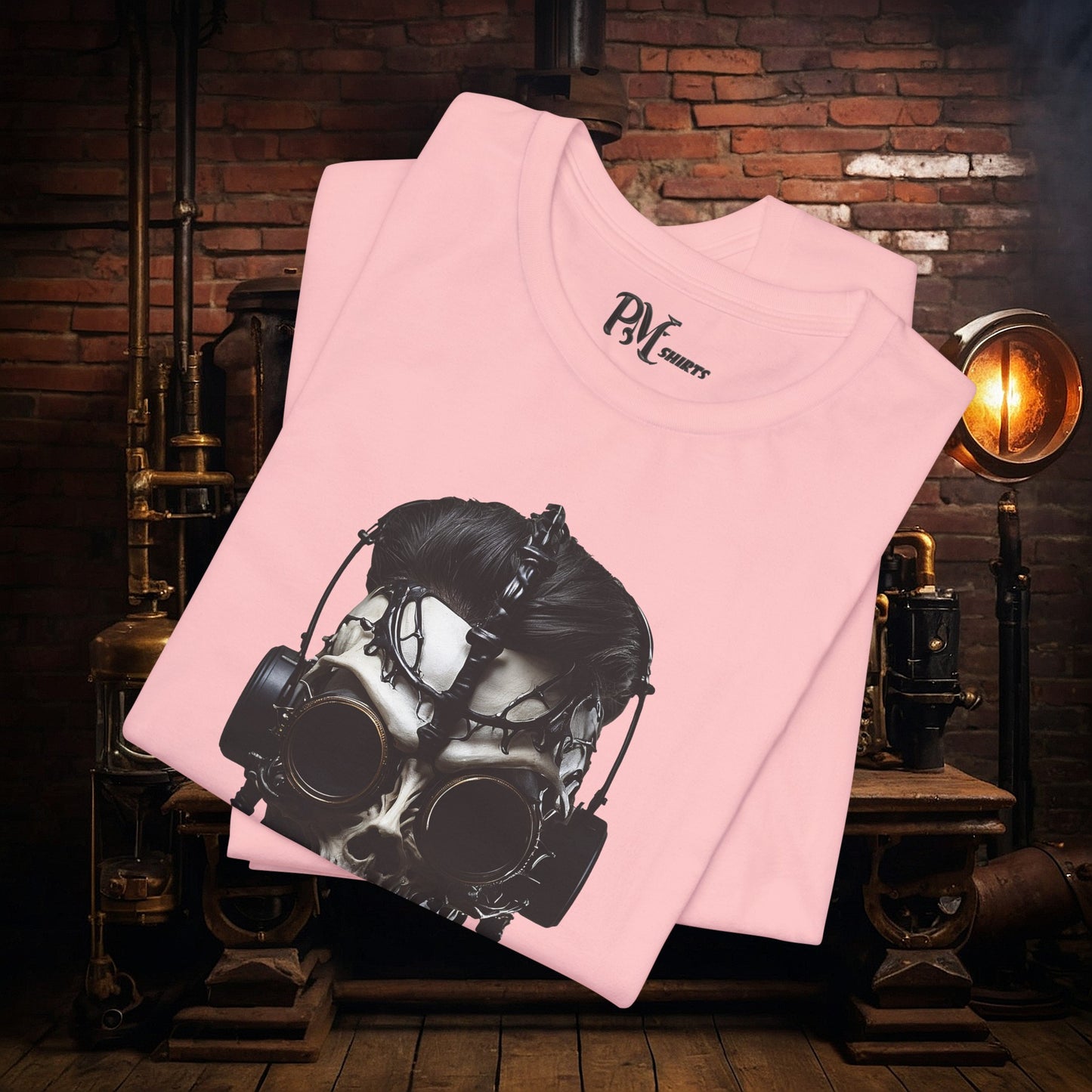 Steam Punk Skull Tee (Bella Canvas 3001)