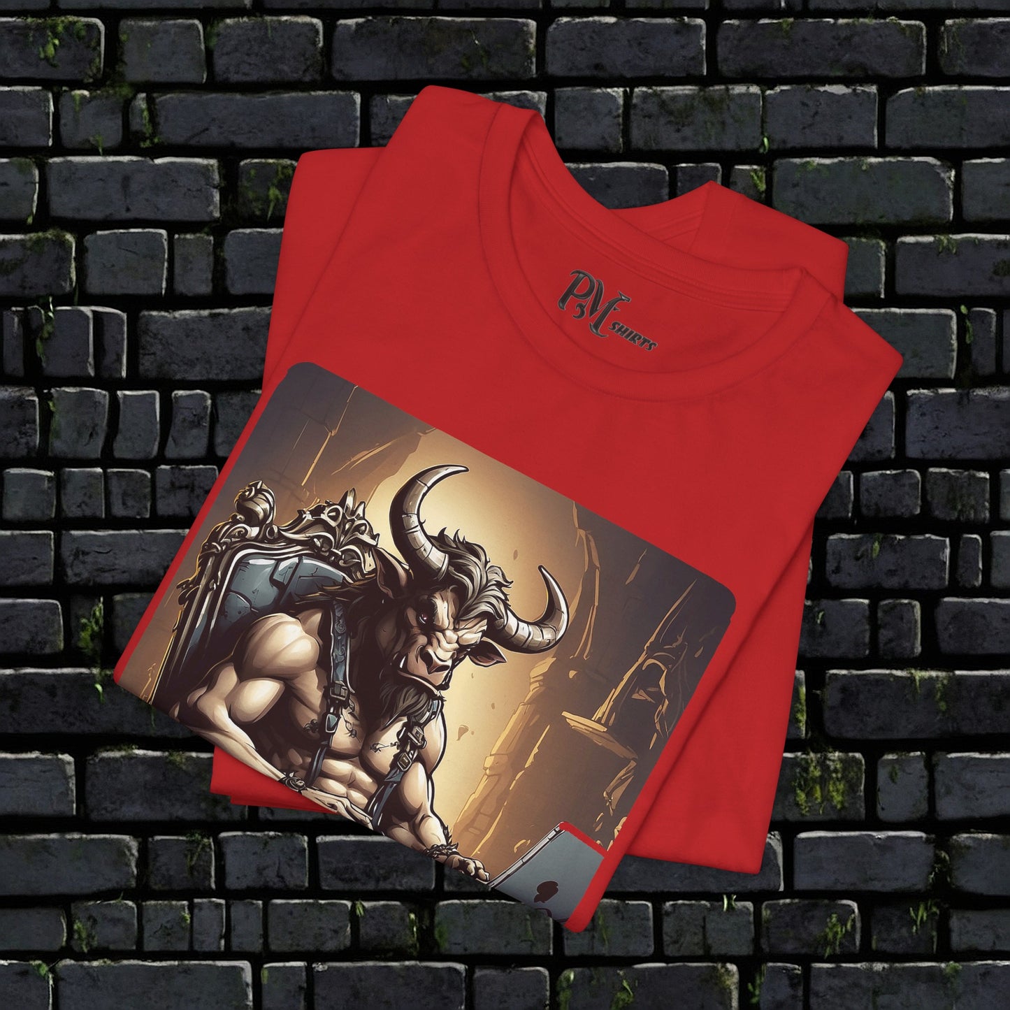 Minotaur Gaming Tee (Bella Canvas 3001)