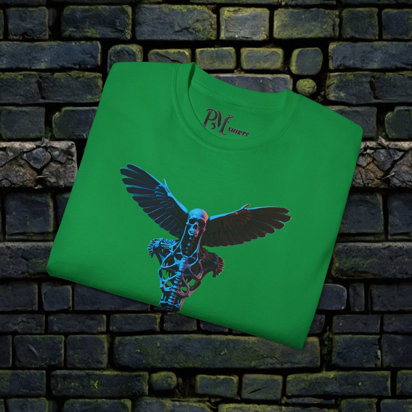 Bone Winged Torso Tee (Gildan 2000)