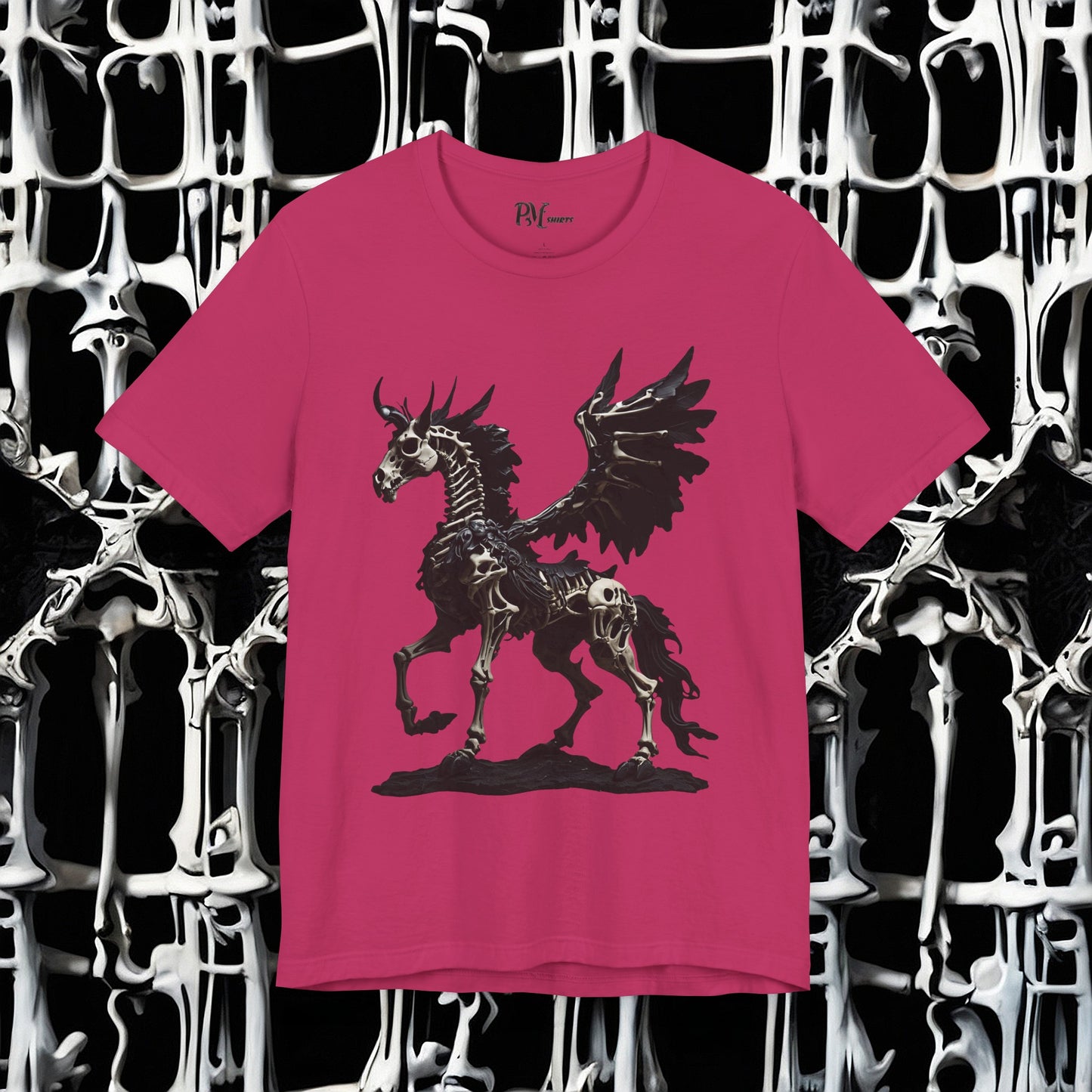 Bone Pegasus Tee (Bella Canvas 3001)
