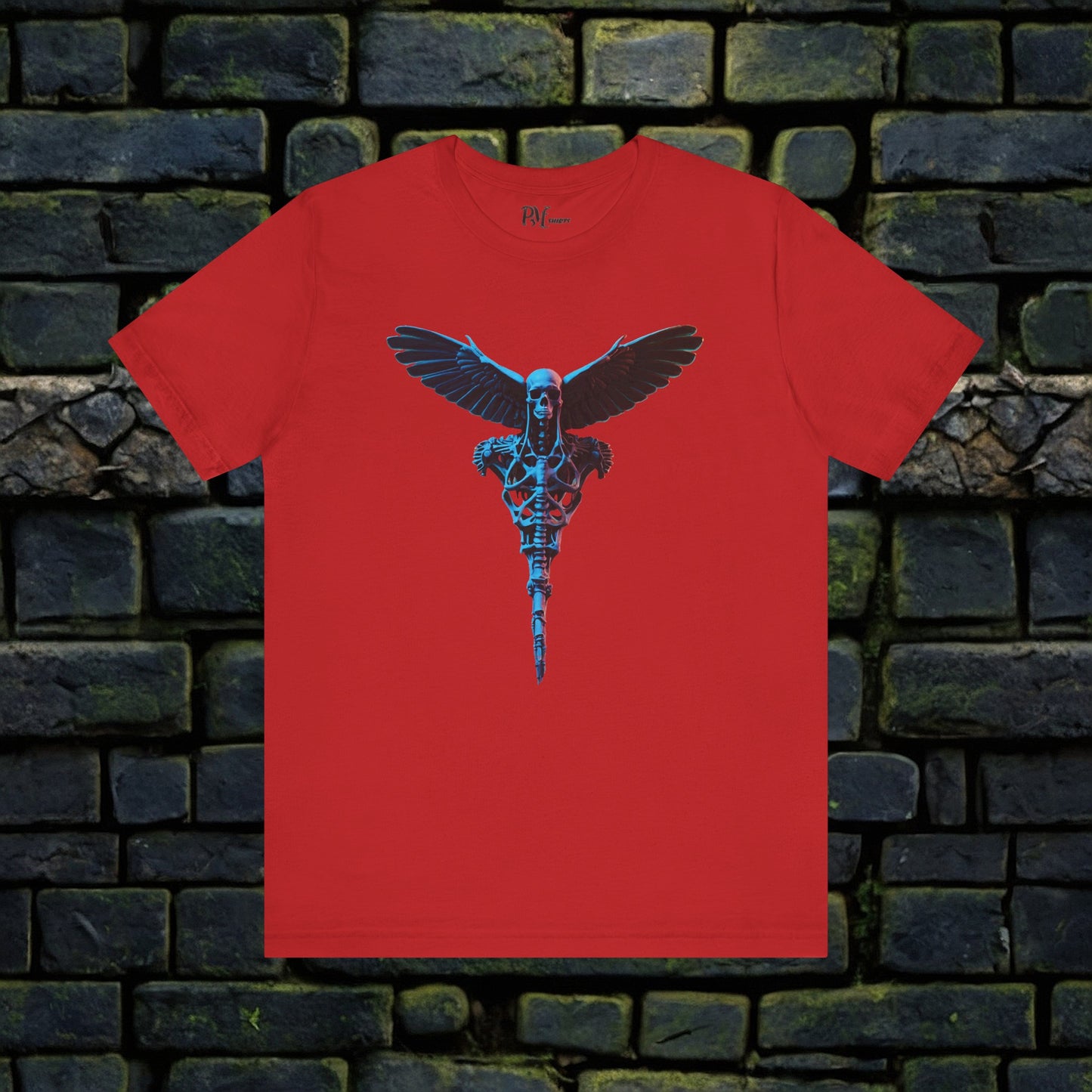 Bone Winged Torso Tee (Bella Canvas 3001)