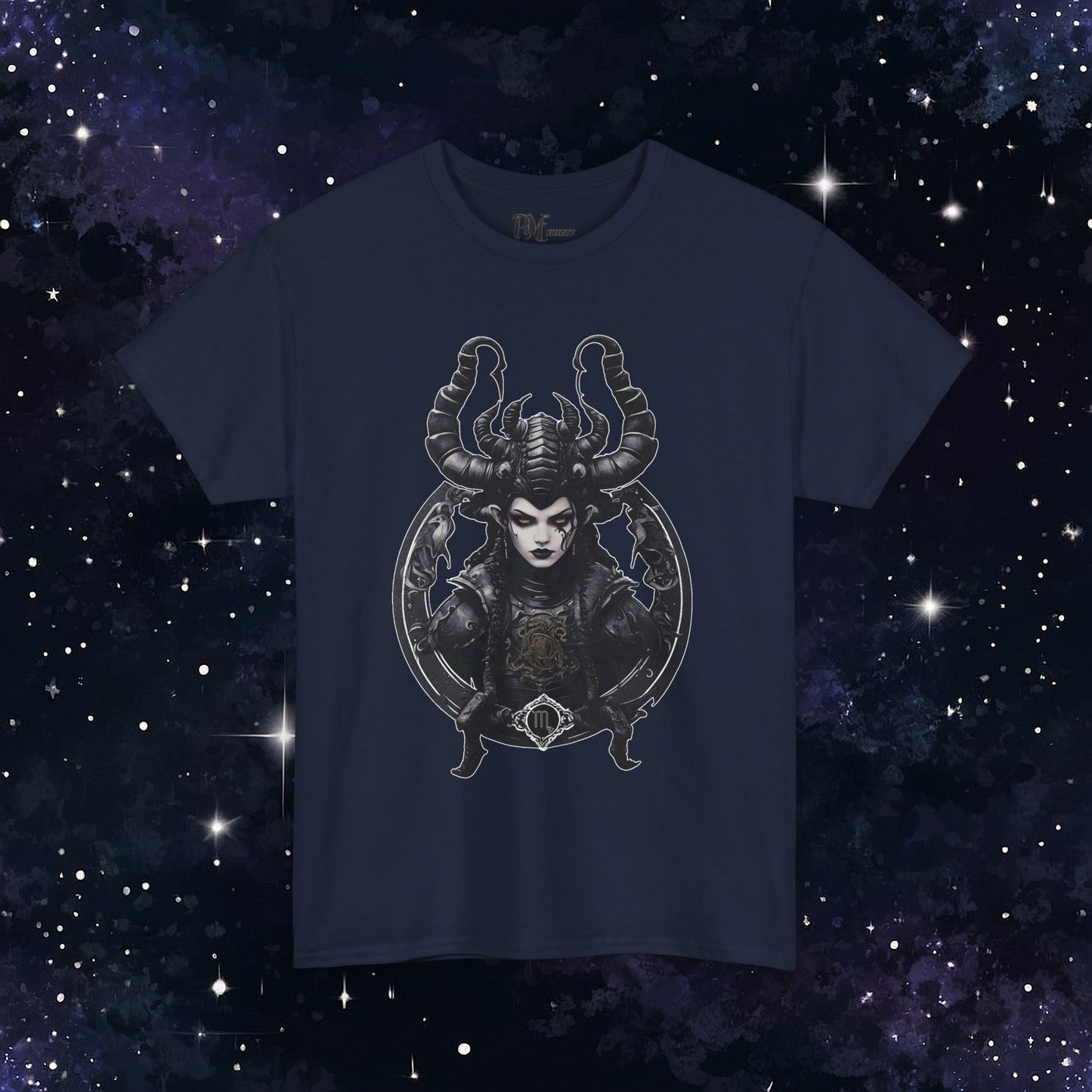 Gothic Scorpio Zodiac T-Shirt: Dark Style for the Mysterious Scorpio