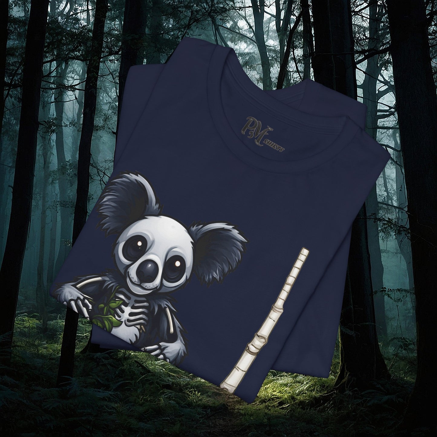 Bone Koala Bear Tee (Bella Canvas 3001)