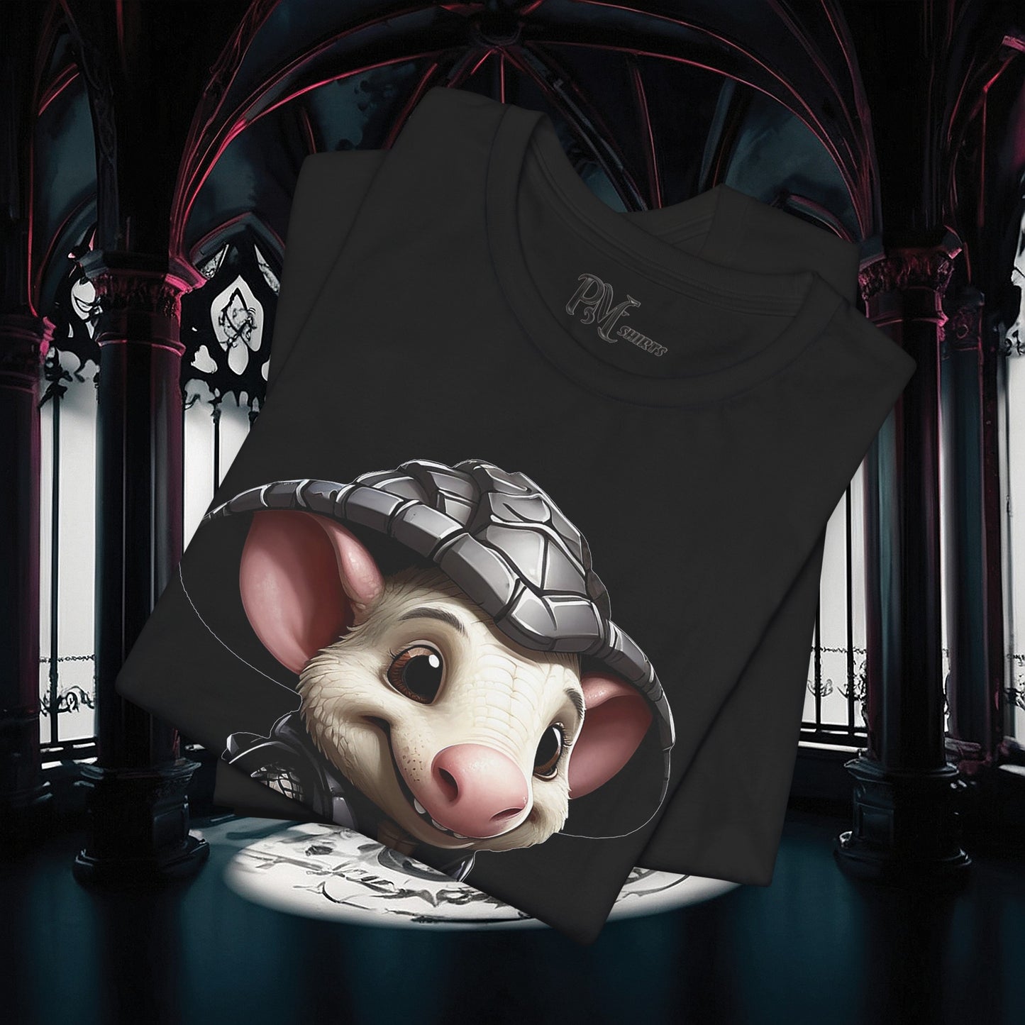 Adorable Armadillo Tee (Bella Canvas 3001)