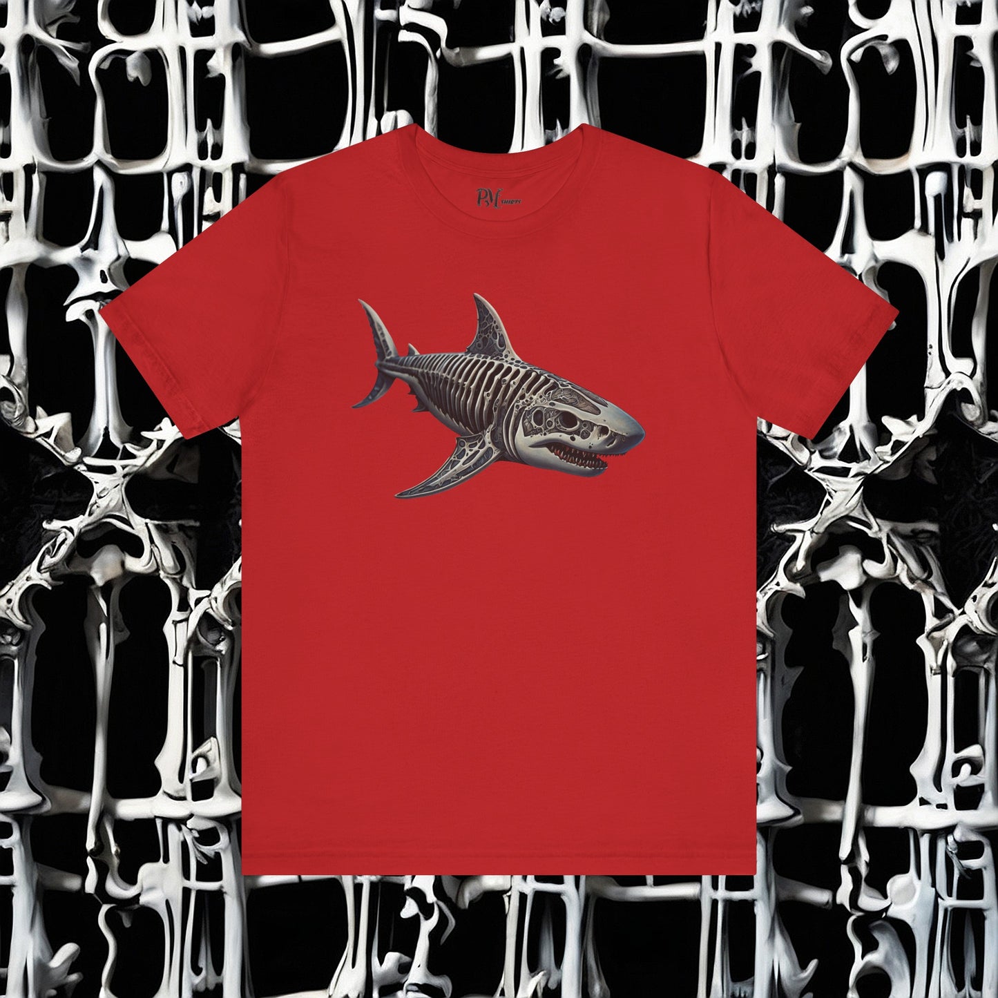 Bone Shark Tee (Bella Canvas 3001)