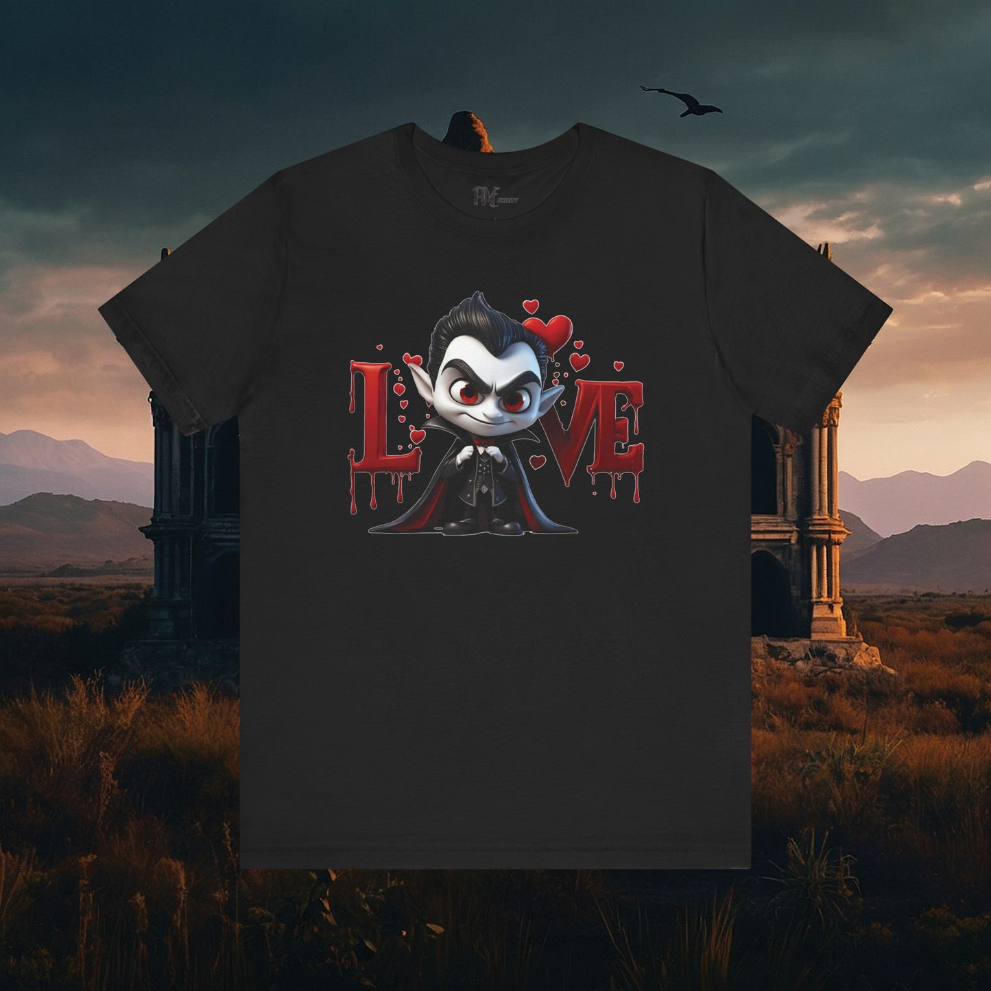 Vampire Bleeding Love Tee (Bella Canvas 3001)