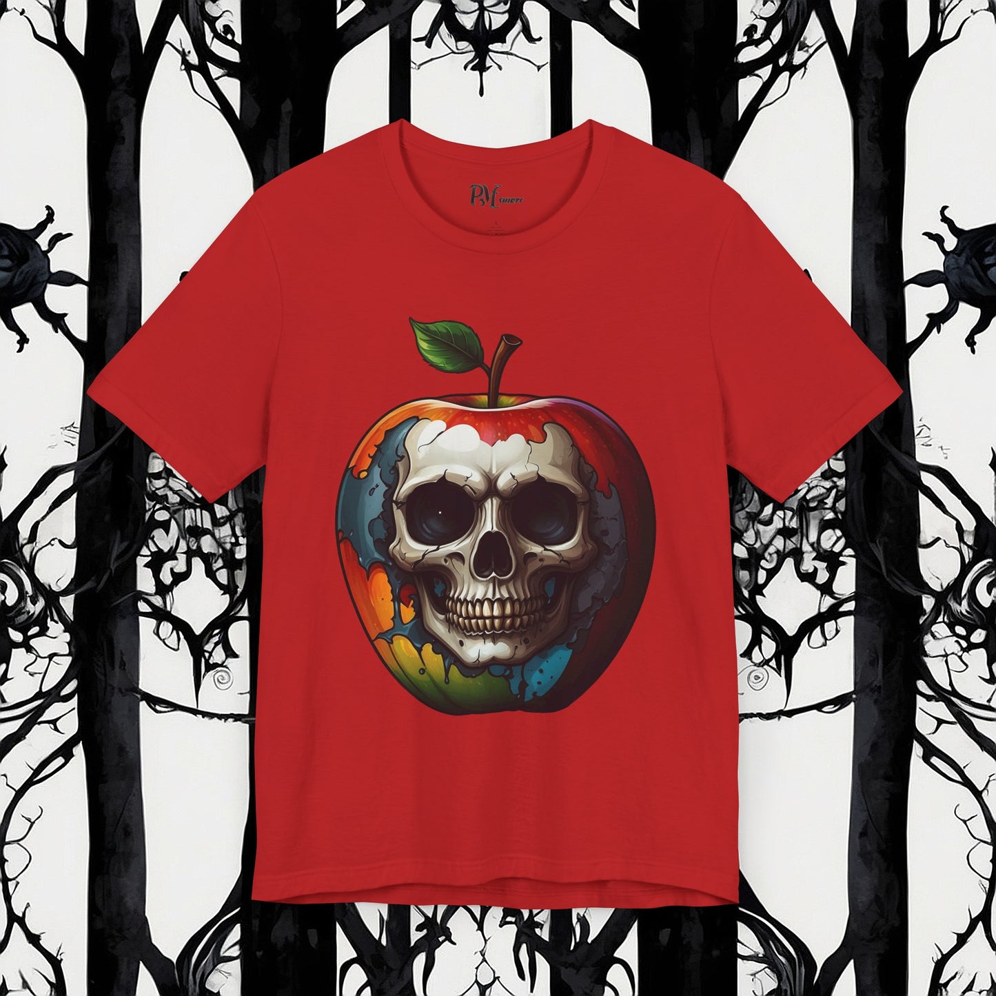 Skull Apple Tee (Bella Canvas 3001)