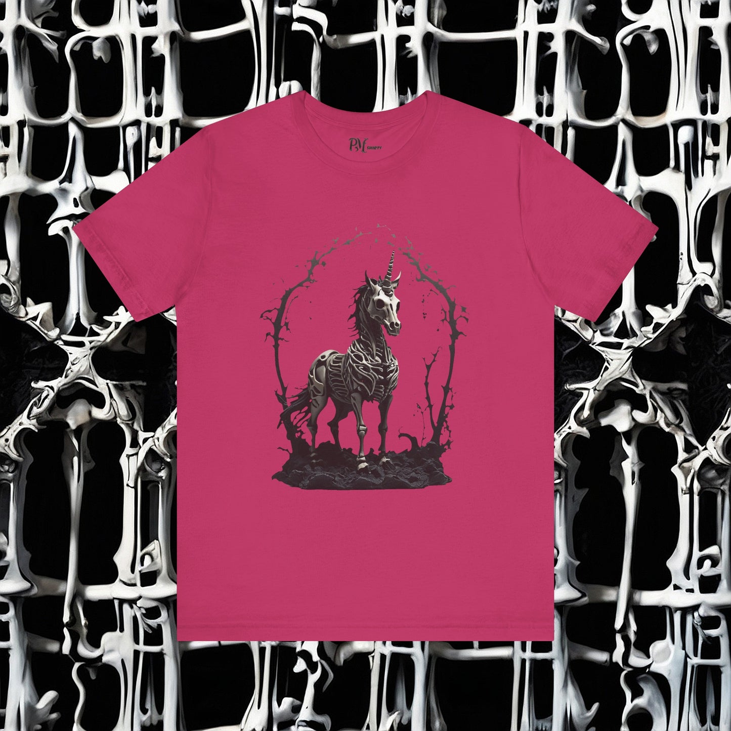 Bone Unicorn Tee (Bella Canvas 3001)
