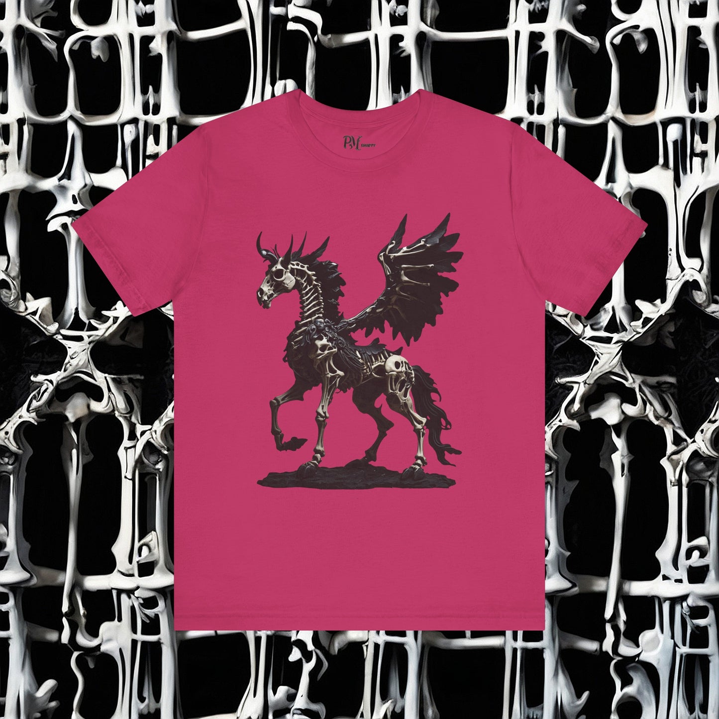Bone Pegasus Tee (Bella Canvas 3001)