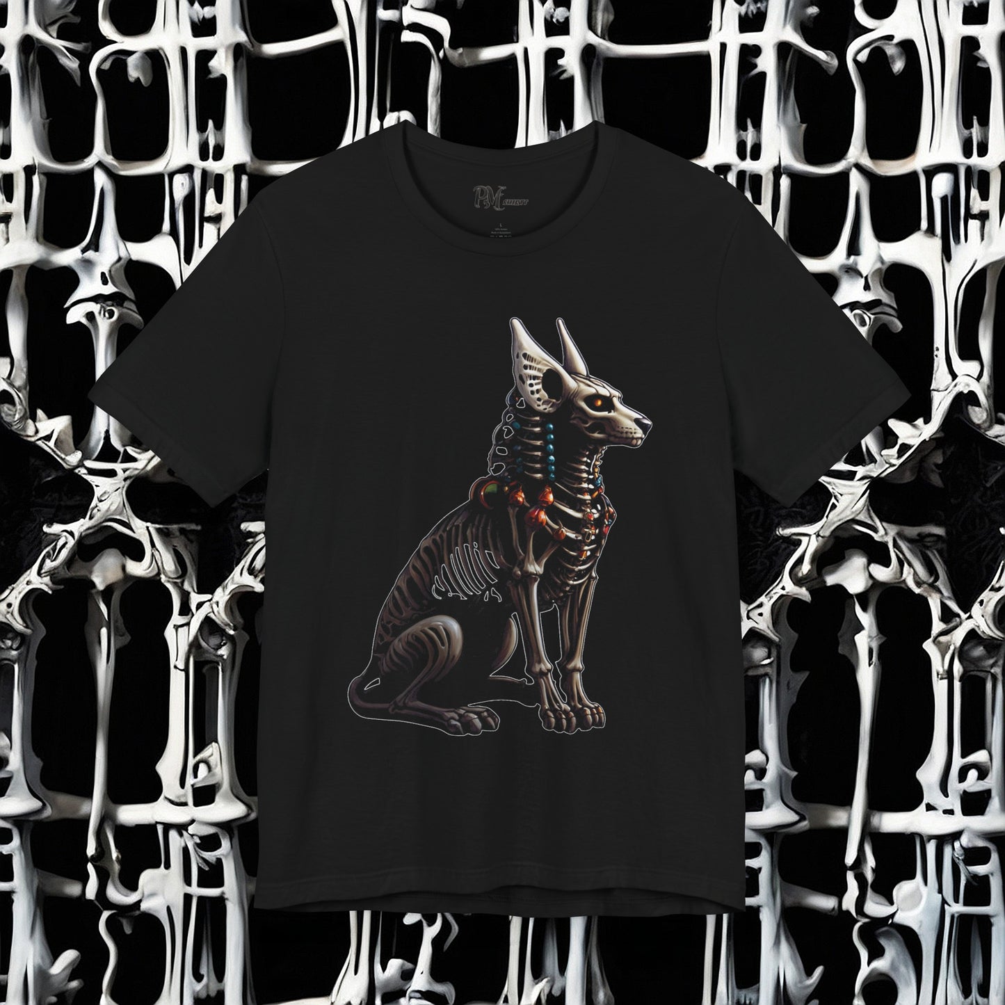 Egyptian Bone Dog Tee (Bella Canvas 3001)