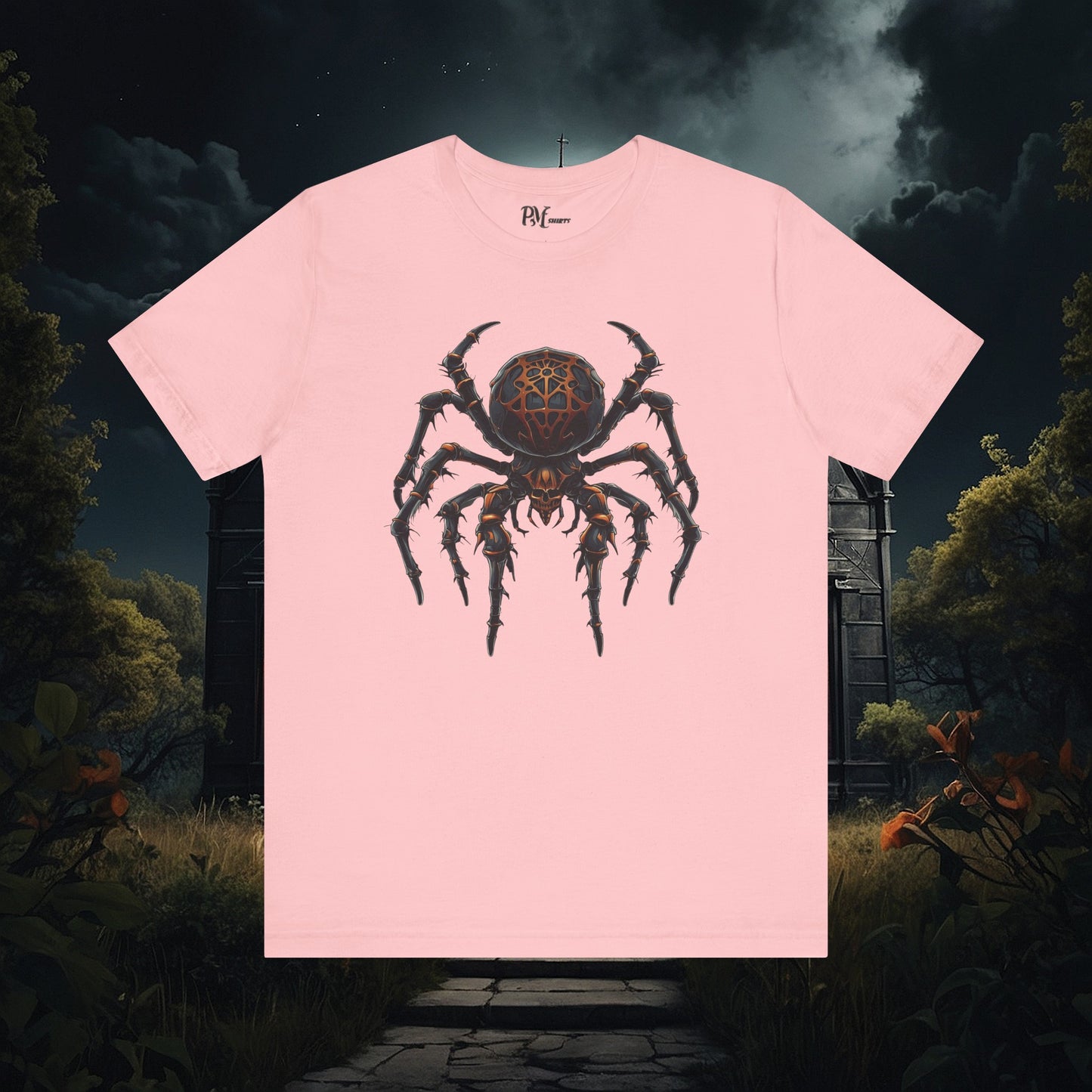 Skull Spider Tee (Bella Canvas 3001)