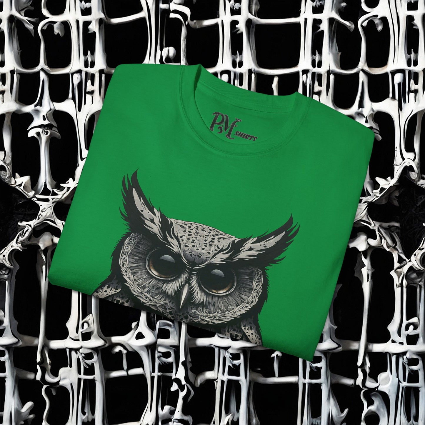 Bone Armor Owl Tee (Gildan 2000)