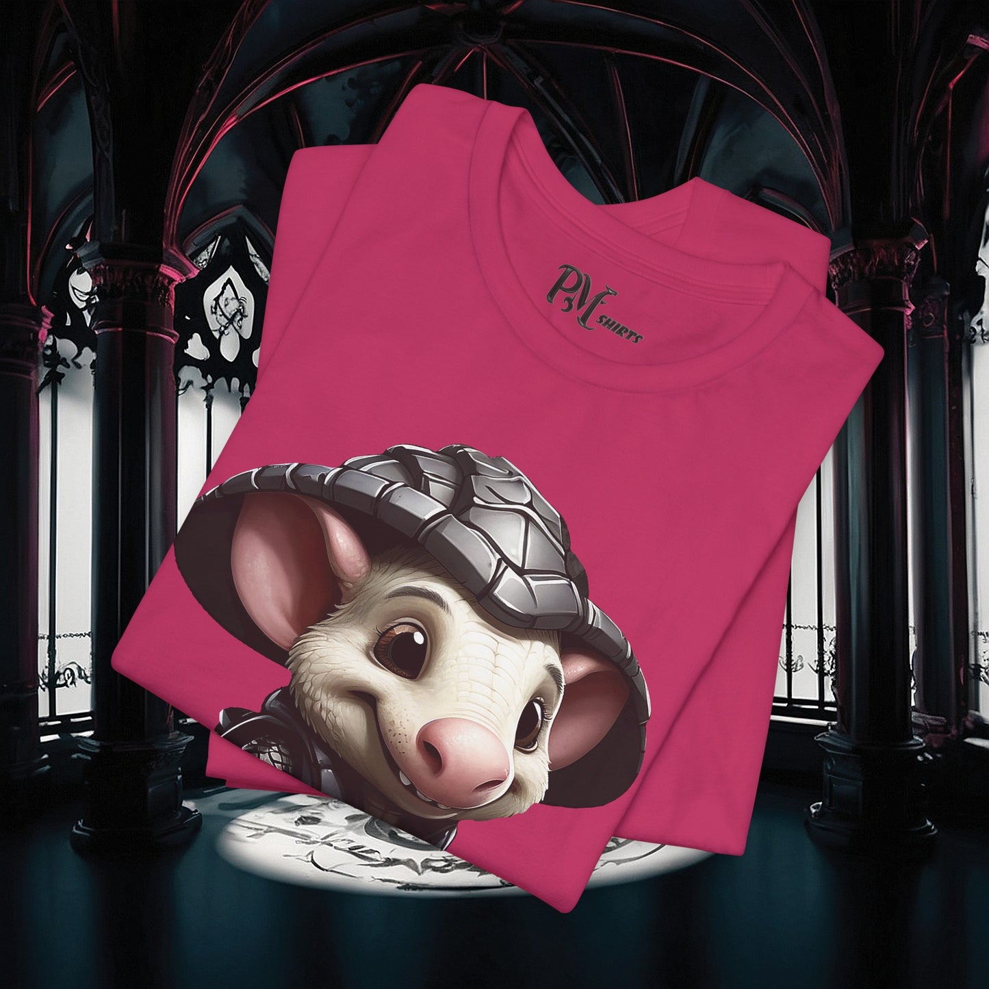 Adorable Armadillo Tee (Bella Canvas 3001)