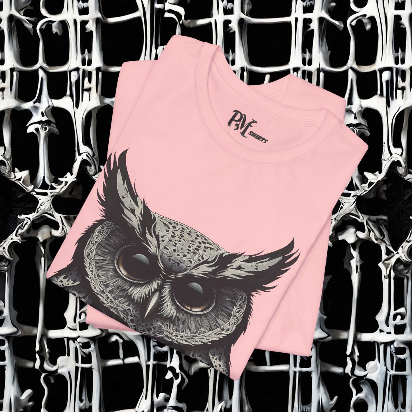 Bone Armor Owl Tee (Bella Canvas 3001)