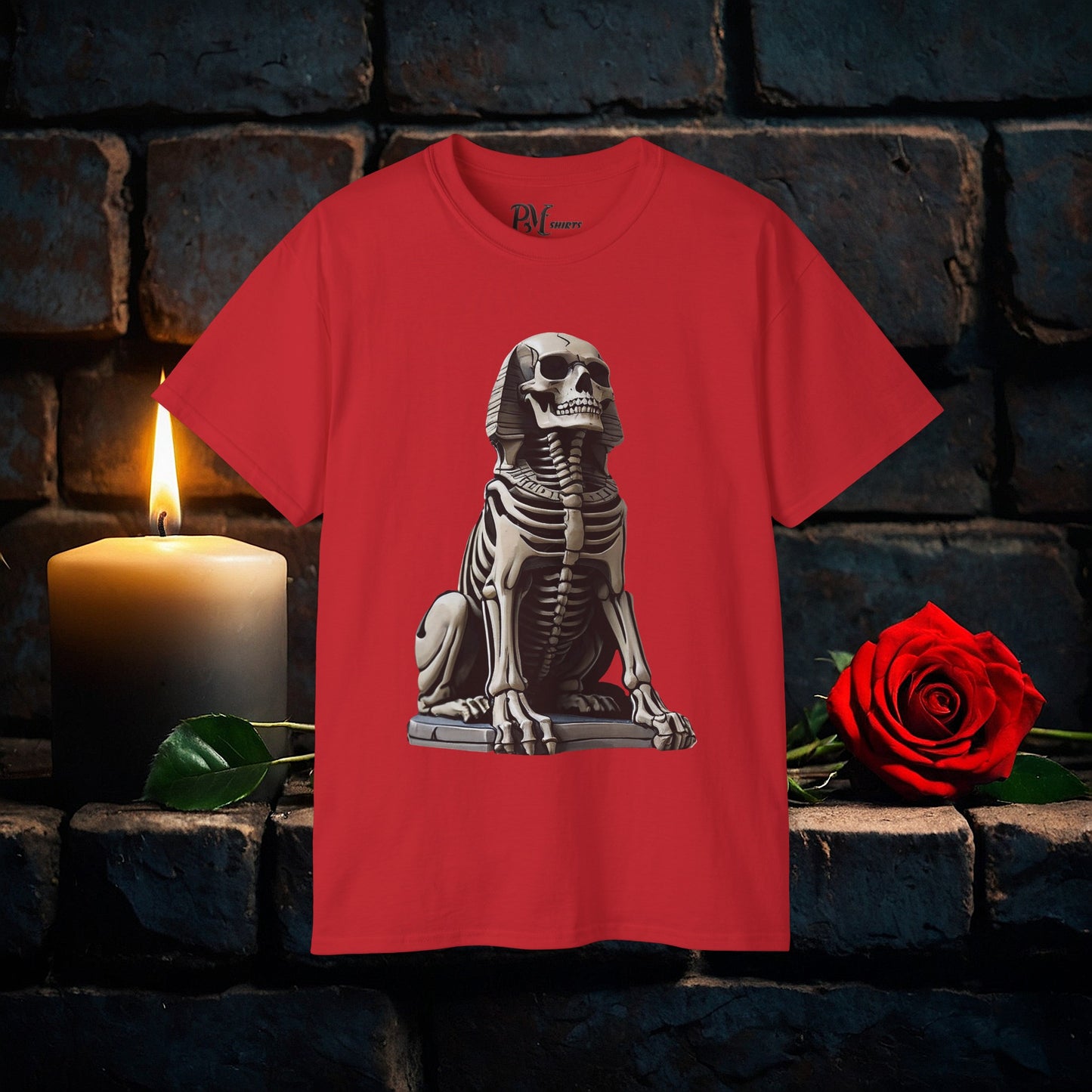 Bone Sphinx Tee (Gildan 2000)