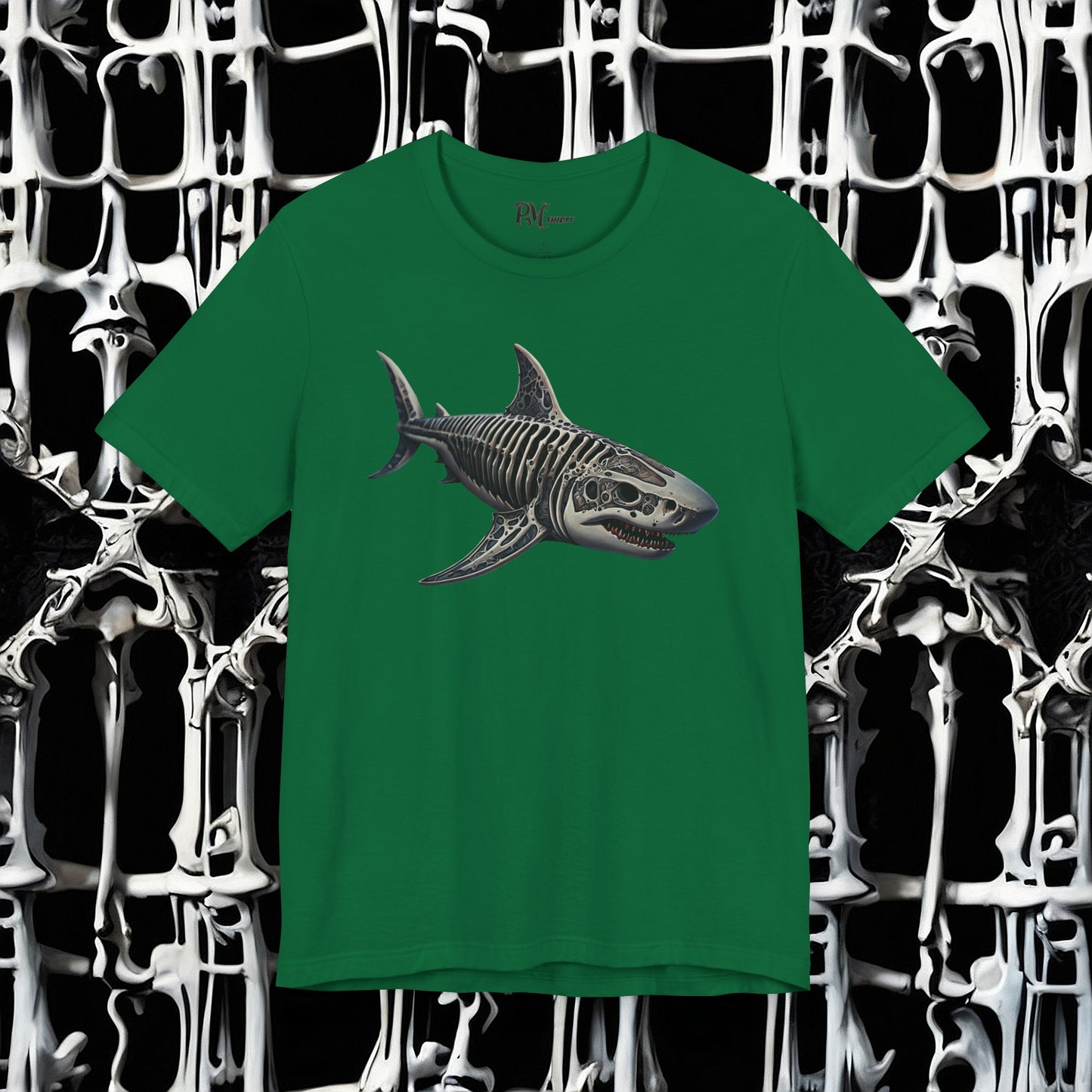 Bone Shark Tee (Bella Canvas 3001)