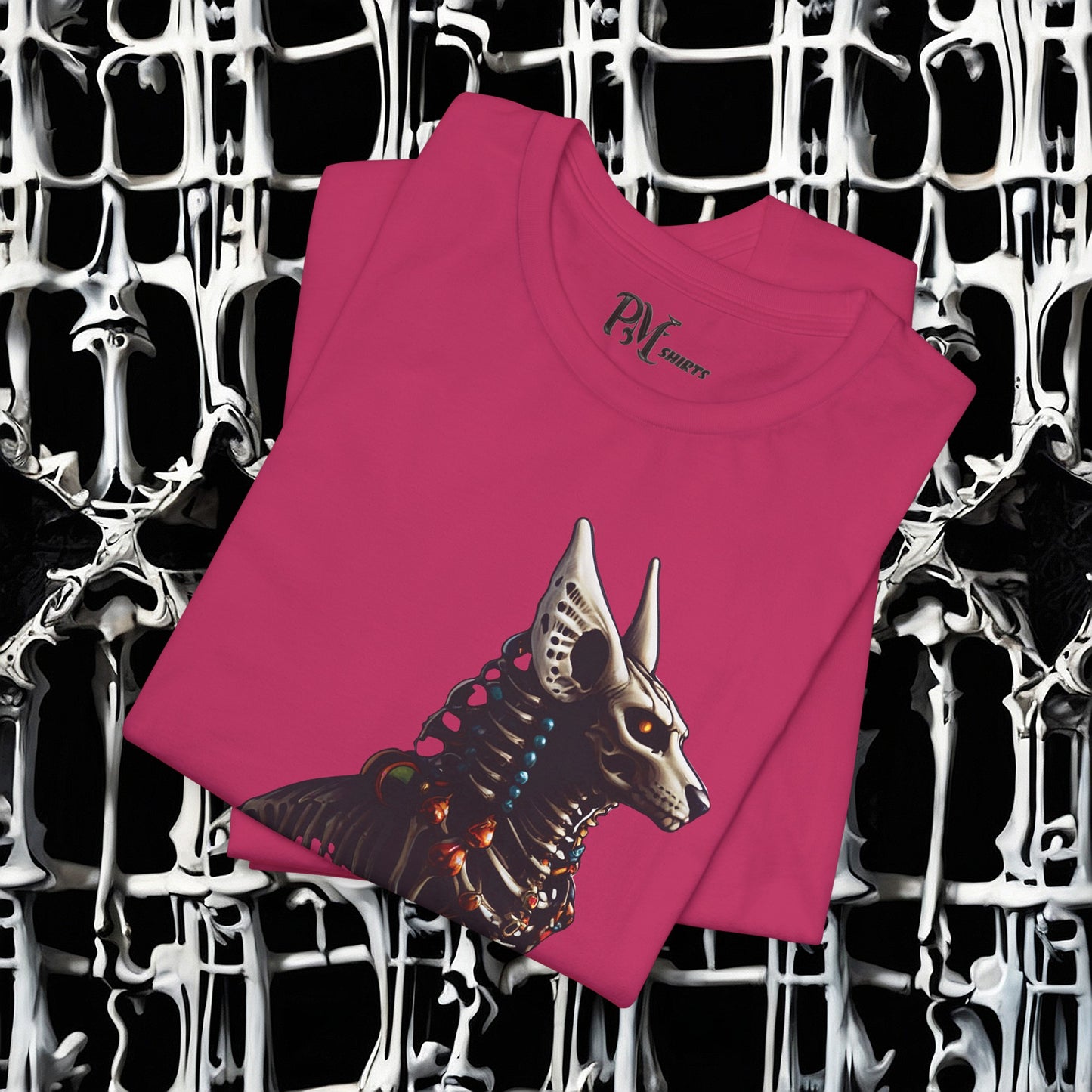 Egyptian Bone Dog Tee (Bella Canvas 3001)