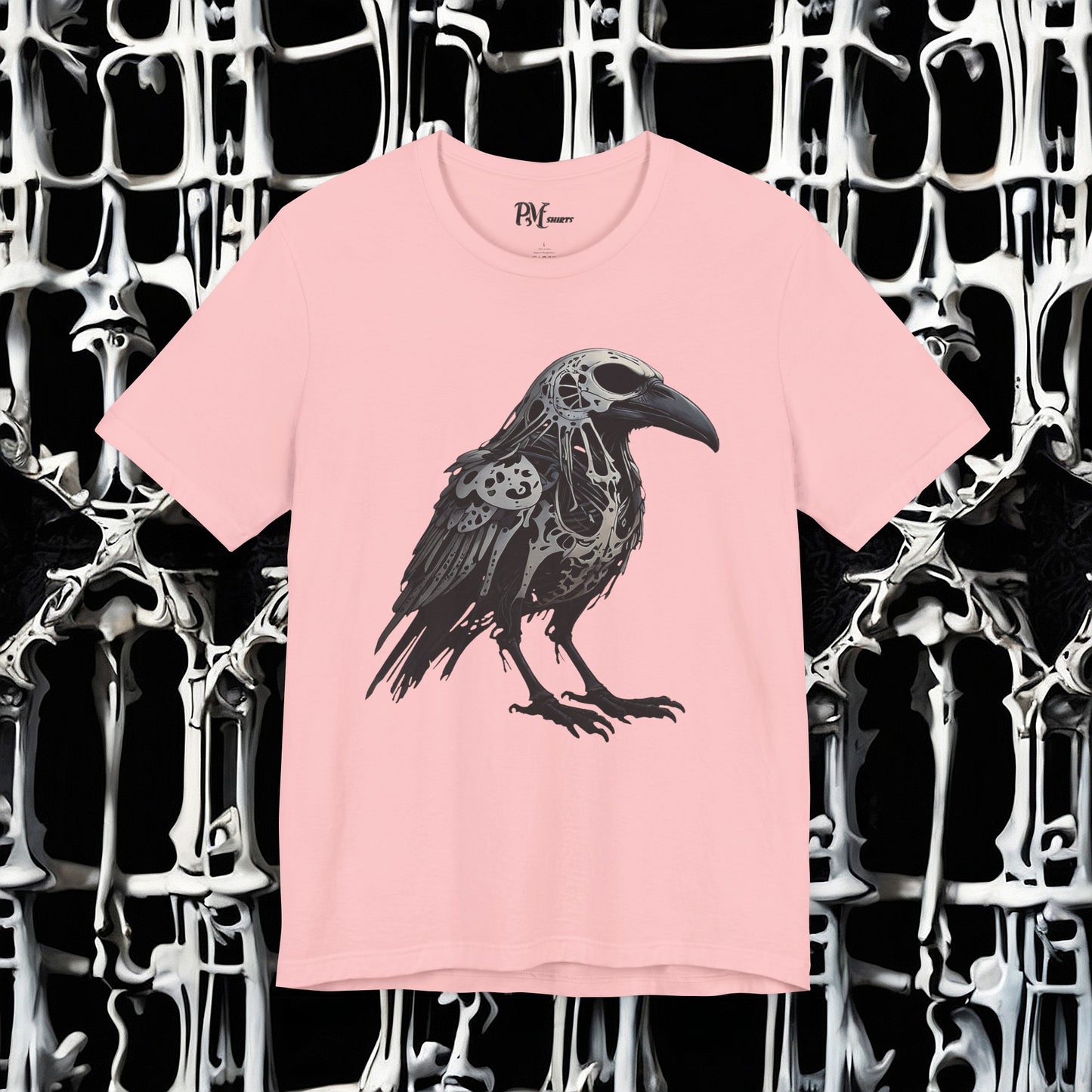 Bone Crow Tee (Bella Canvas 3001)