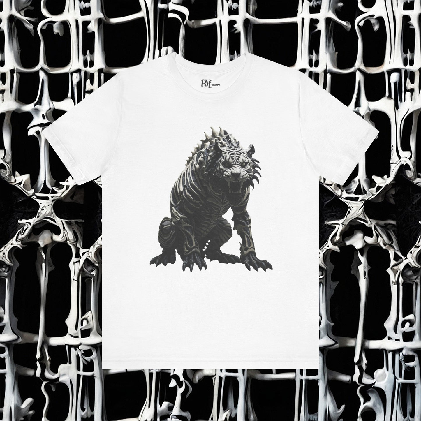 Bone Tiger Tee (Bella Canvas 3001)