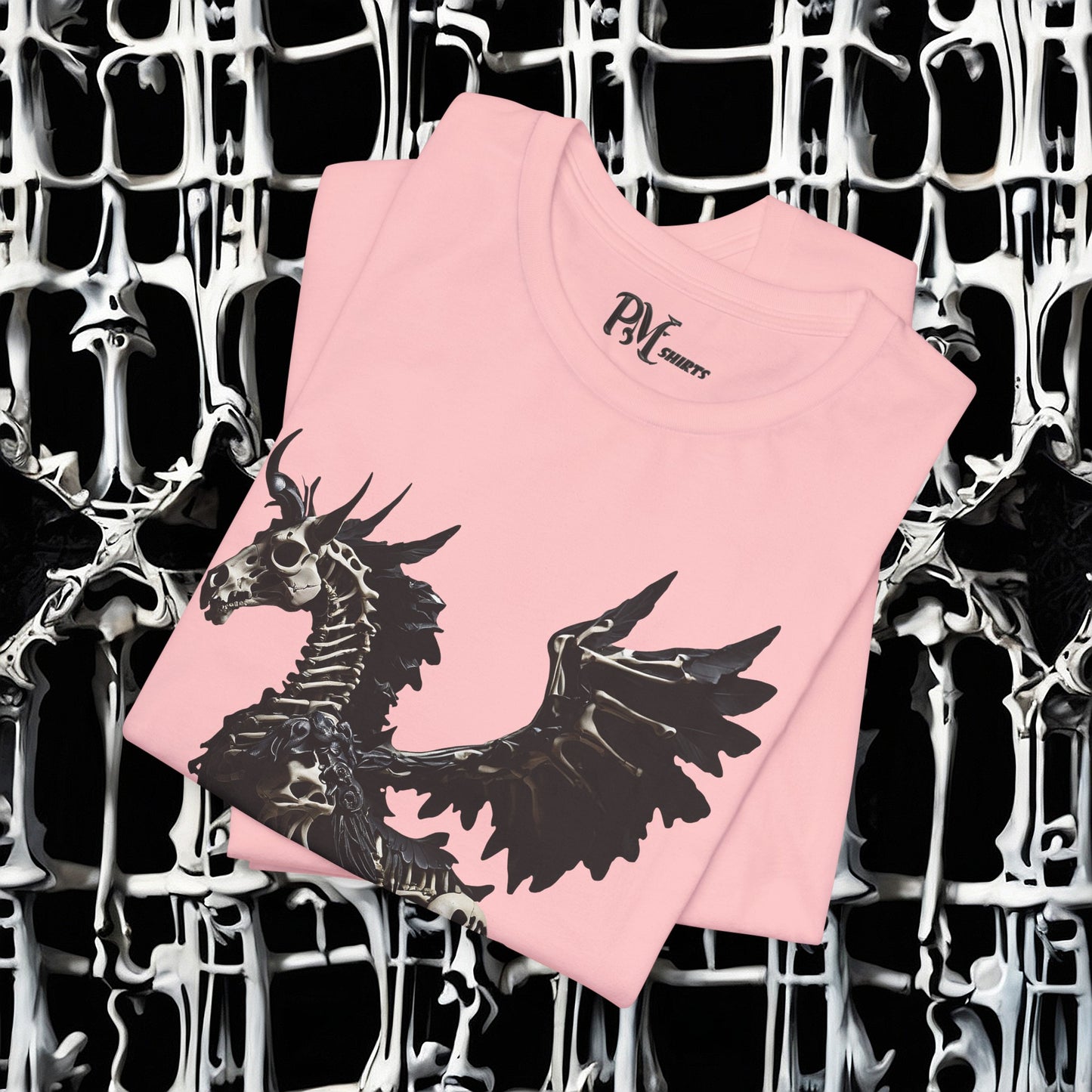 Bone Pegasus Tee (Bella Canvas 3001)