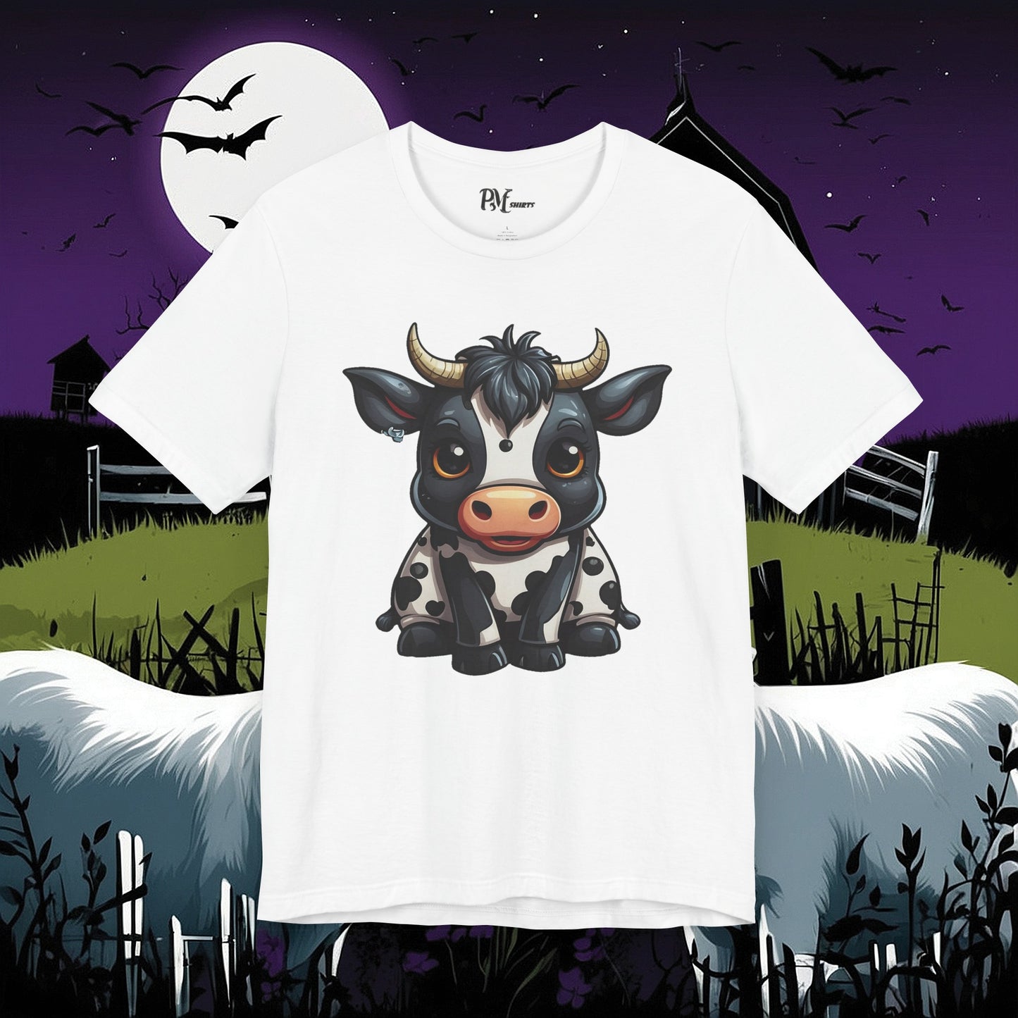Cow Tee (Bella Canvas 3001)