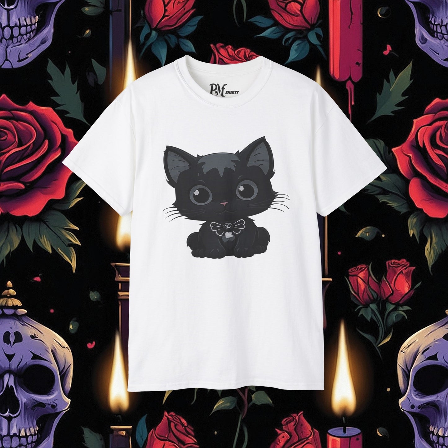 Darkly Adorable Cat (Gildan 2000)
