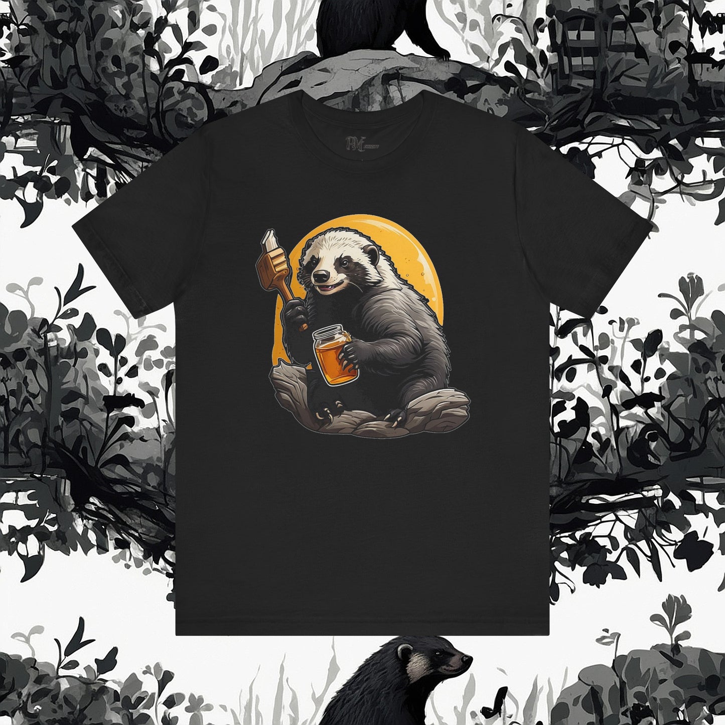 Honey Badger Tee (Bella Canvas 3001)