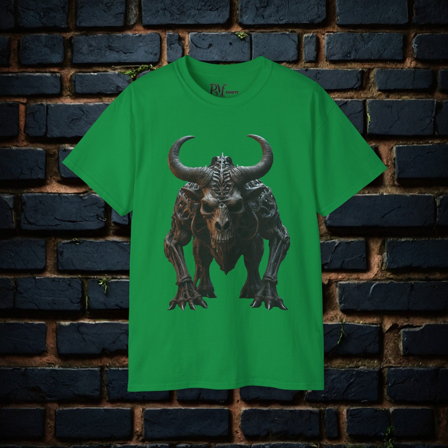Bone Minotaur Stance Tee (Gildan 2000)