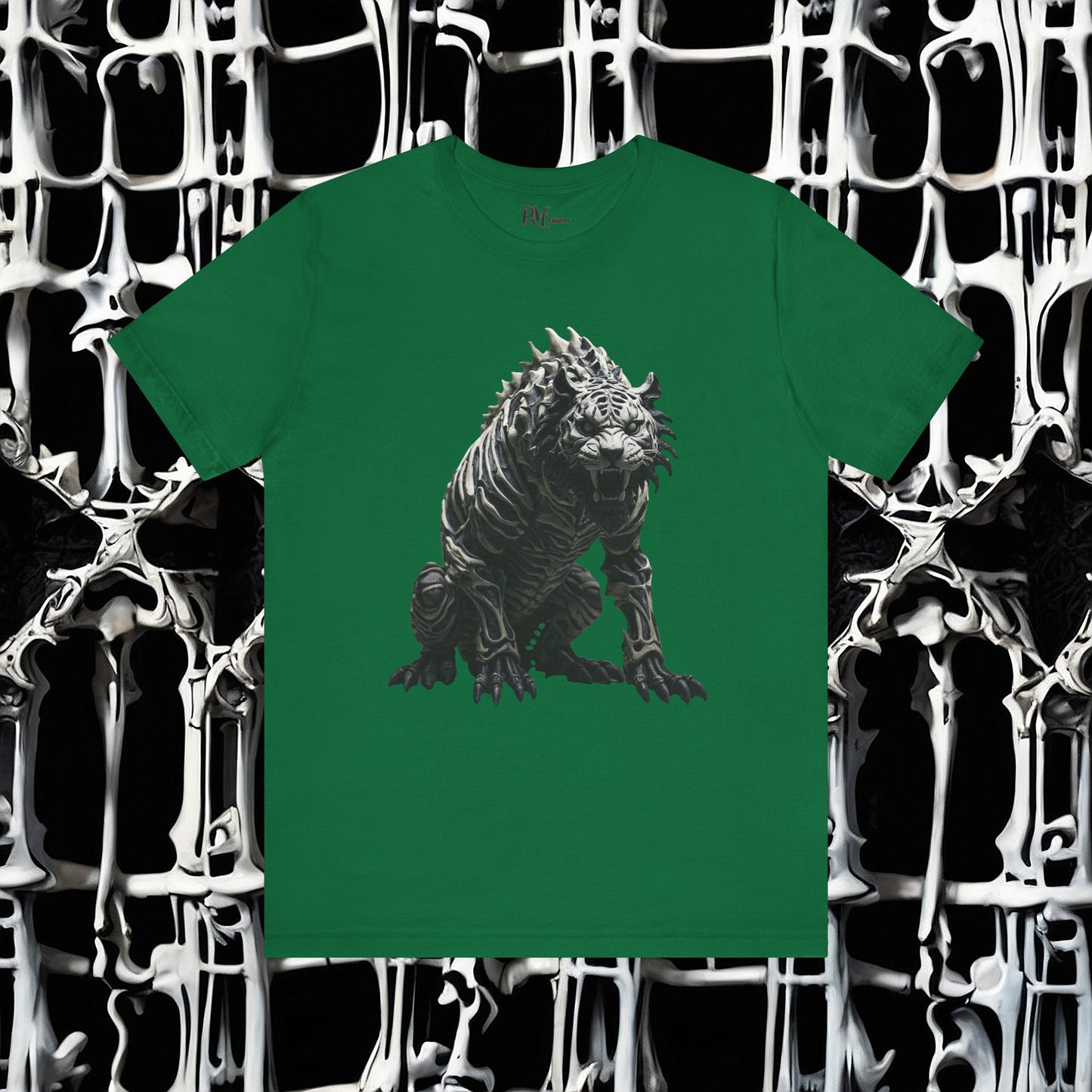 Bone Tiger Tee (Bella Canvas 3001)