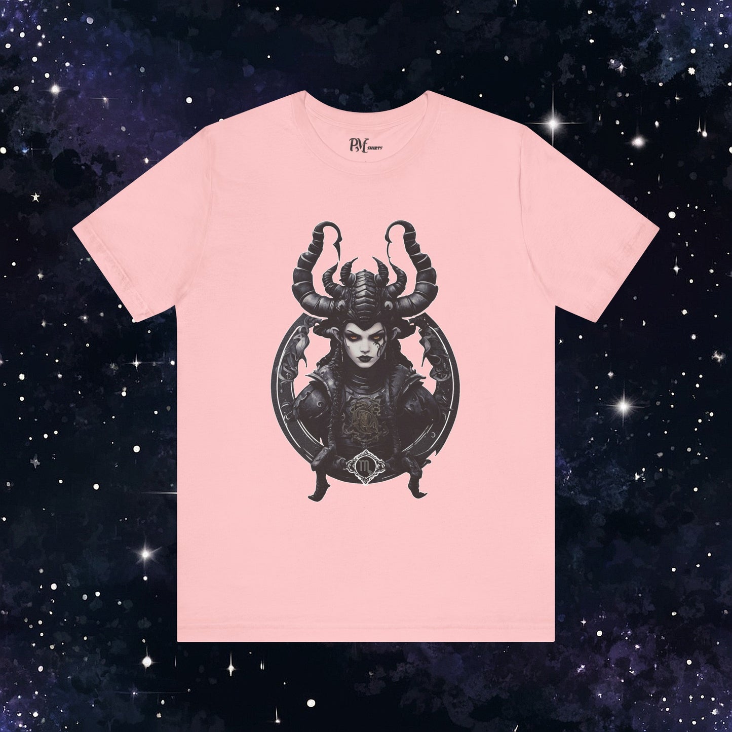 Gothic Scorpio Zodiac T-Shirt: Dark Style for the Mysterious Scorpio (Bella Canvas 3001)
