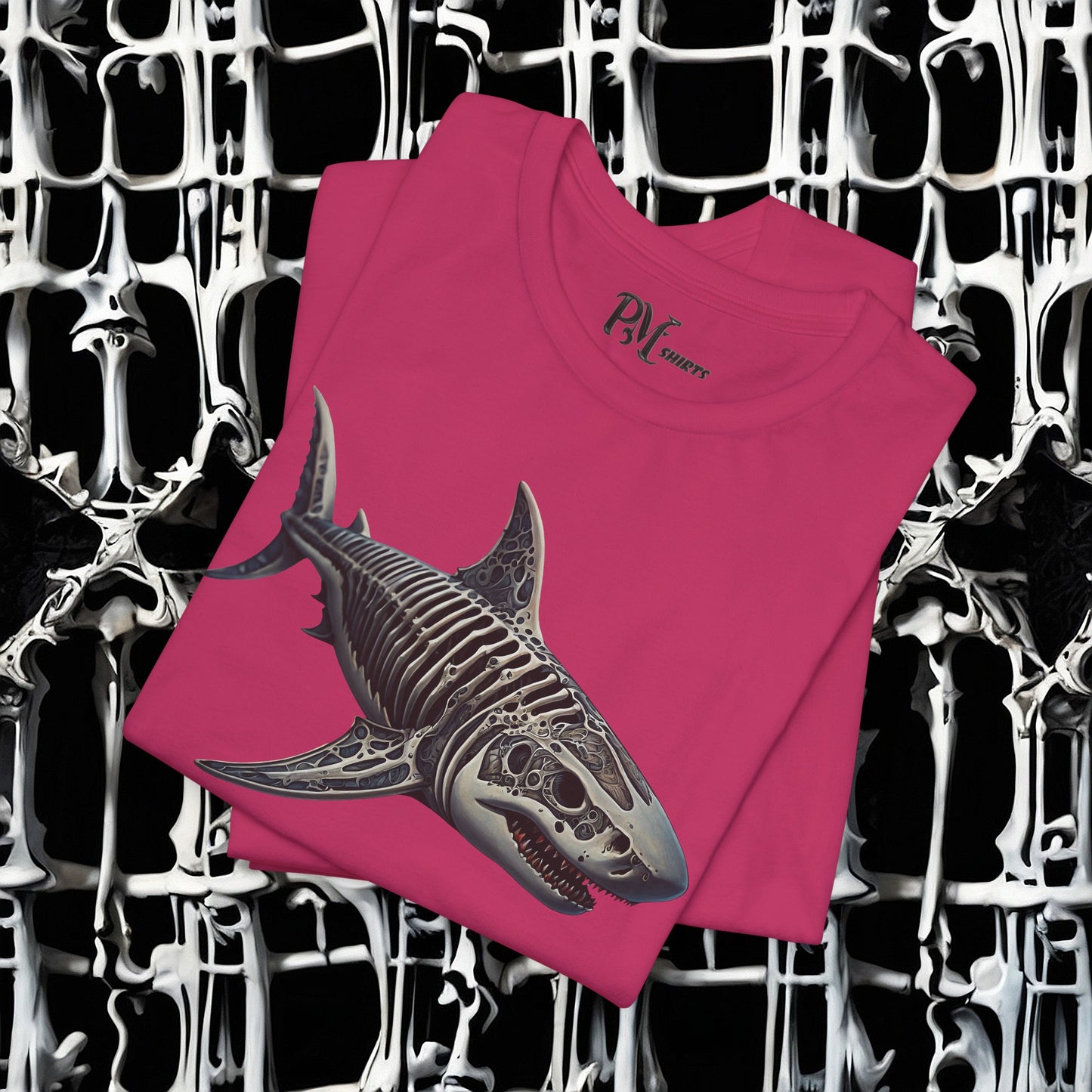 Bone Shark Tee (Bella Canvas 3001)