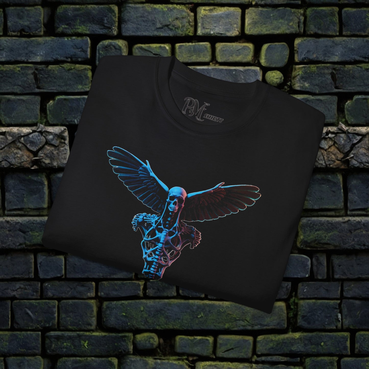 Bone Winged Torso Tee (Gildan 2000)