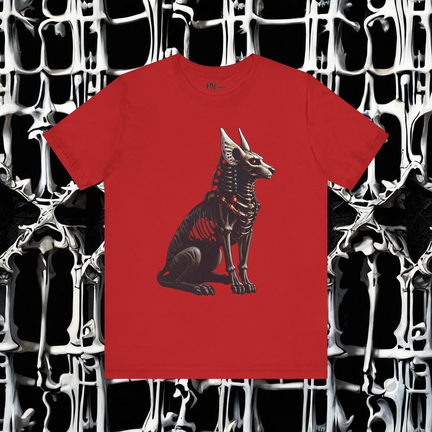 Egyptian Bone Dog Tee (Bella Canvas 3001)