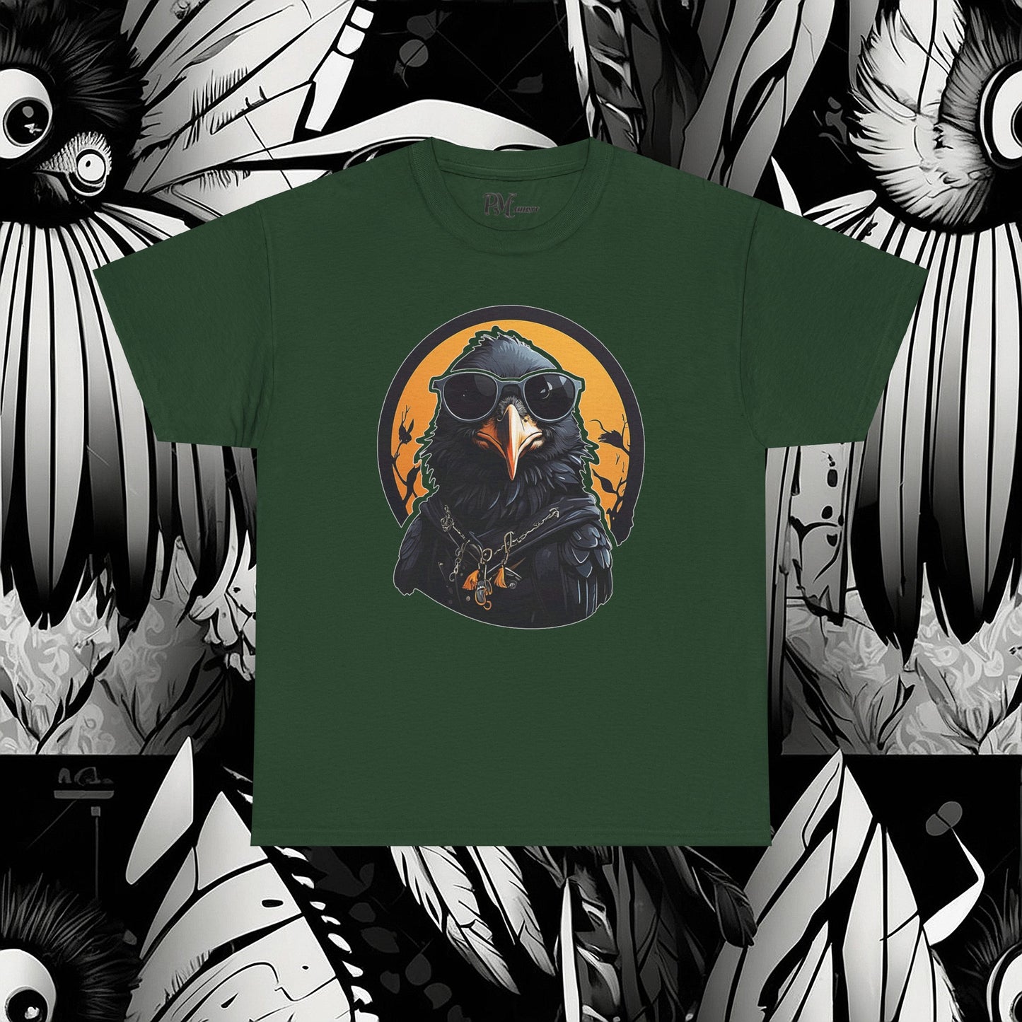 Crow with Sunglasses Tee