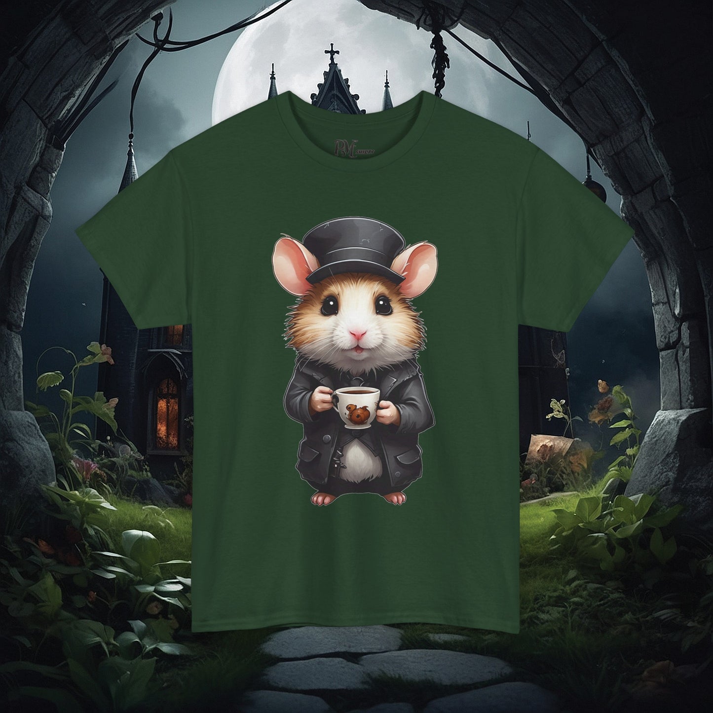 Hamster with Mug Tee