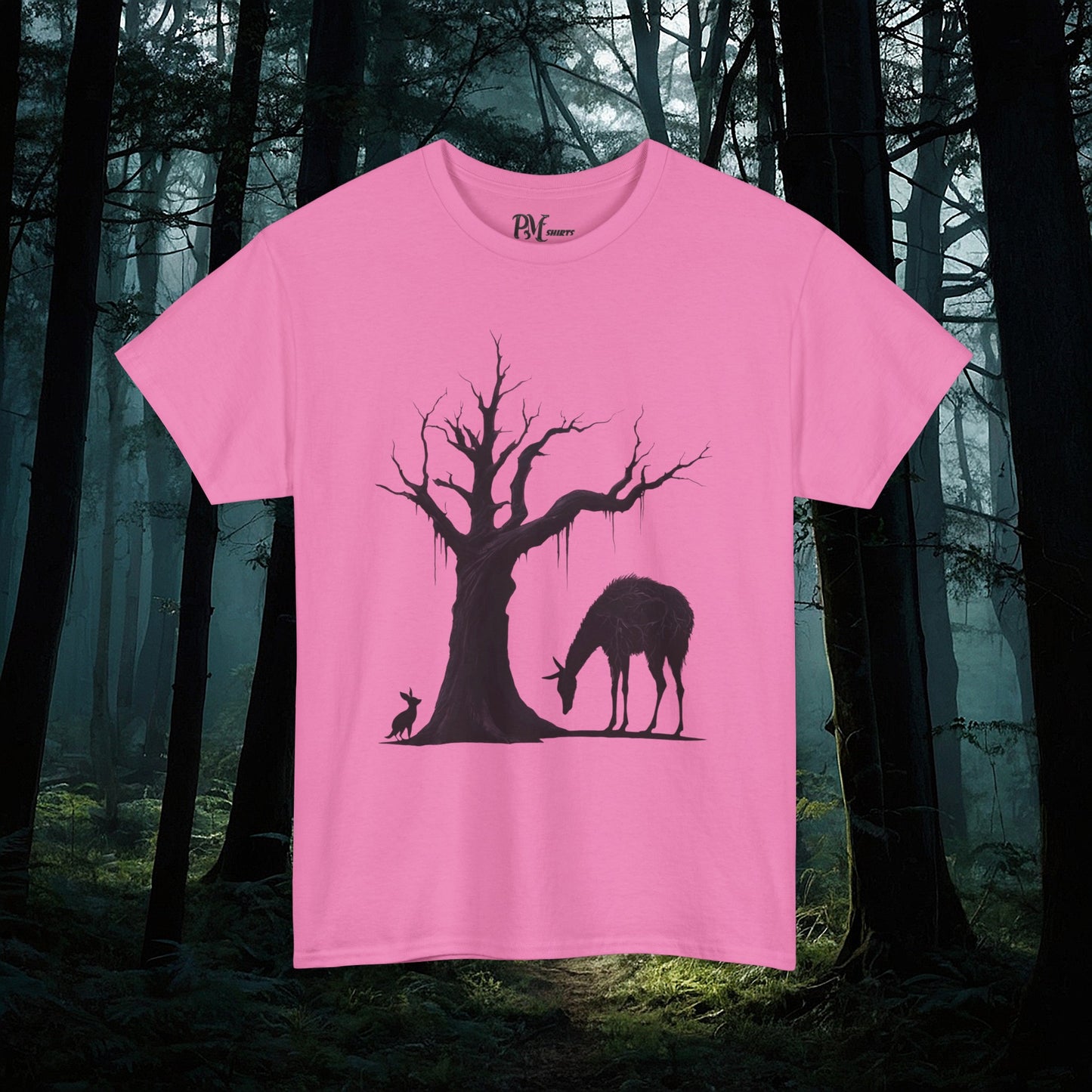 Dead Tree with Forest Critters Tee